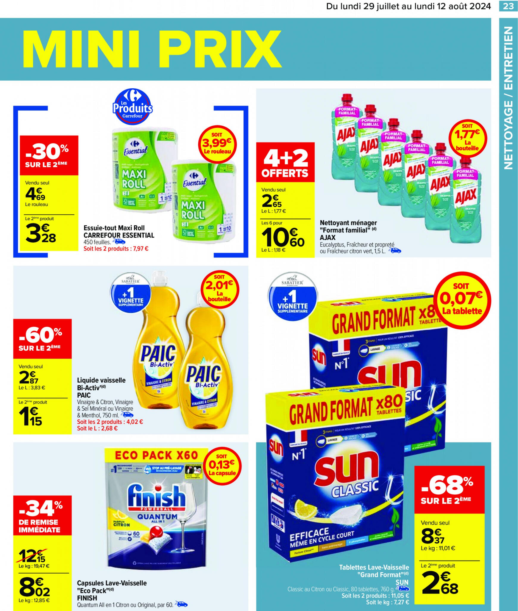 carrefour - Prospectus Carrefour actuel 29.07. - 12.08. - page: 25