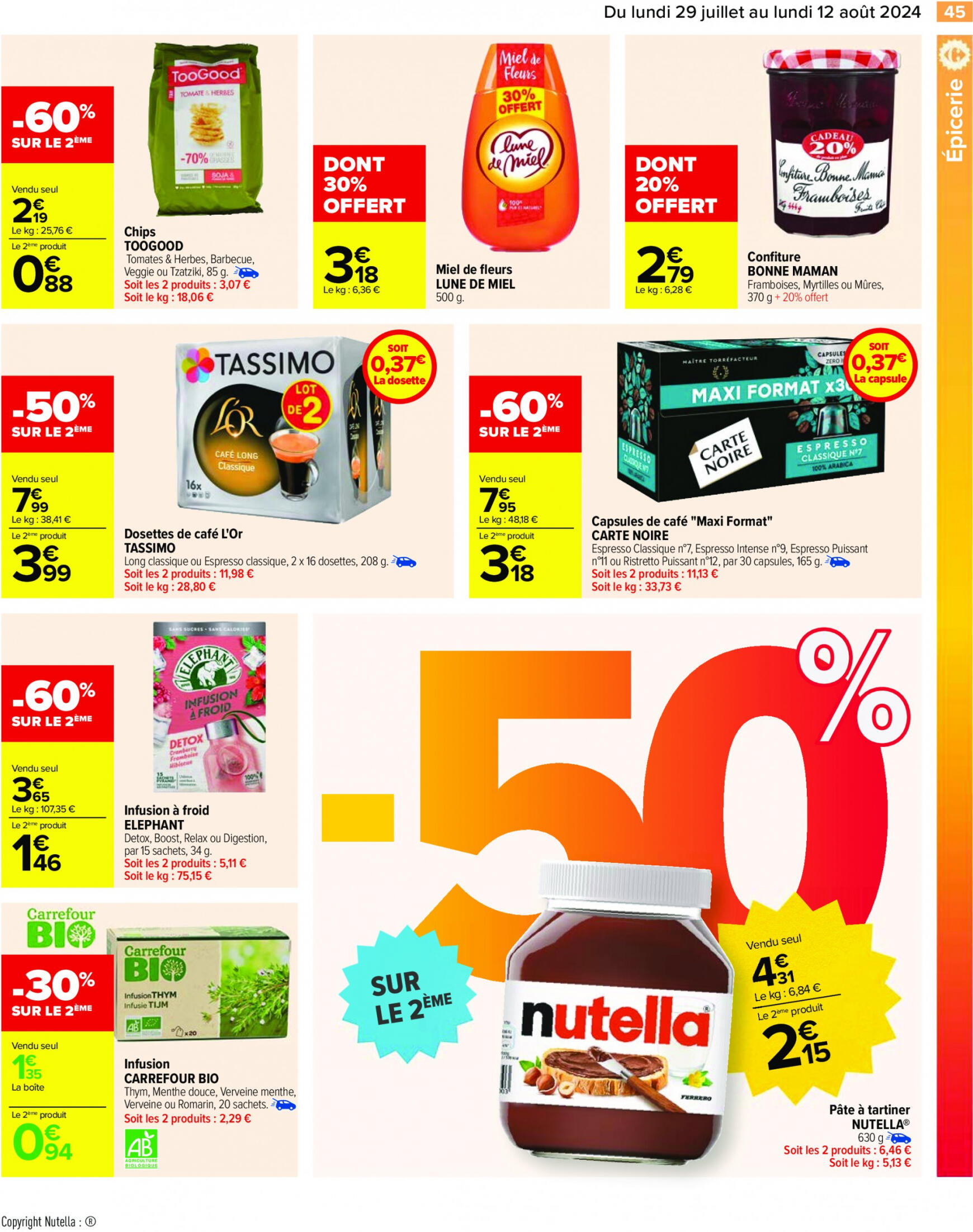 carrefour - Prospectus Carrefour actuel 29.07. - 12.08. - page: 47