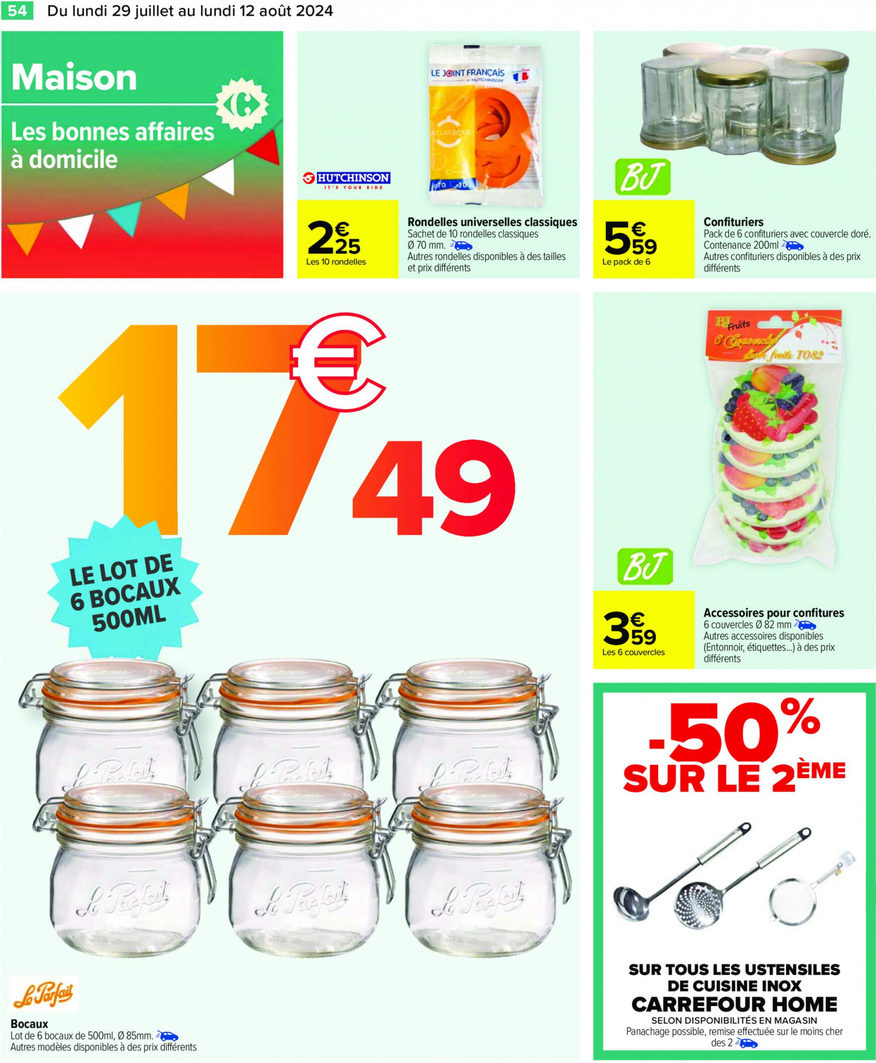 carrefour - Prospectus Carrefour actuel 29.07. - 12.08. - page: 56