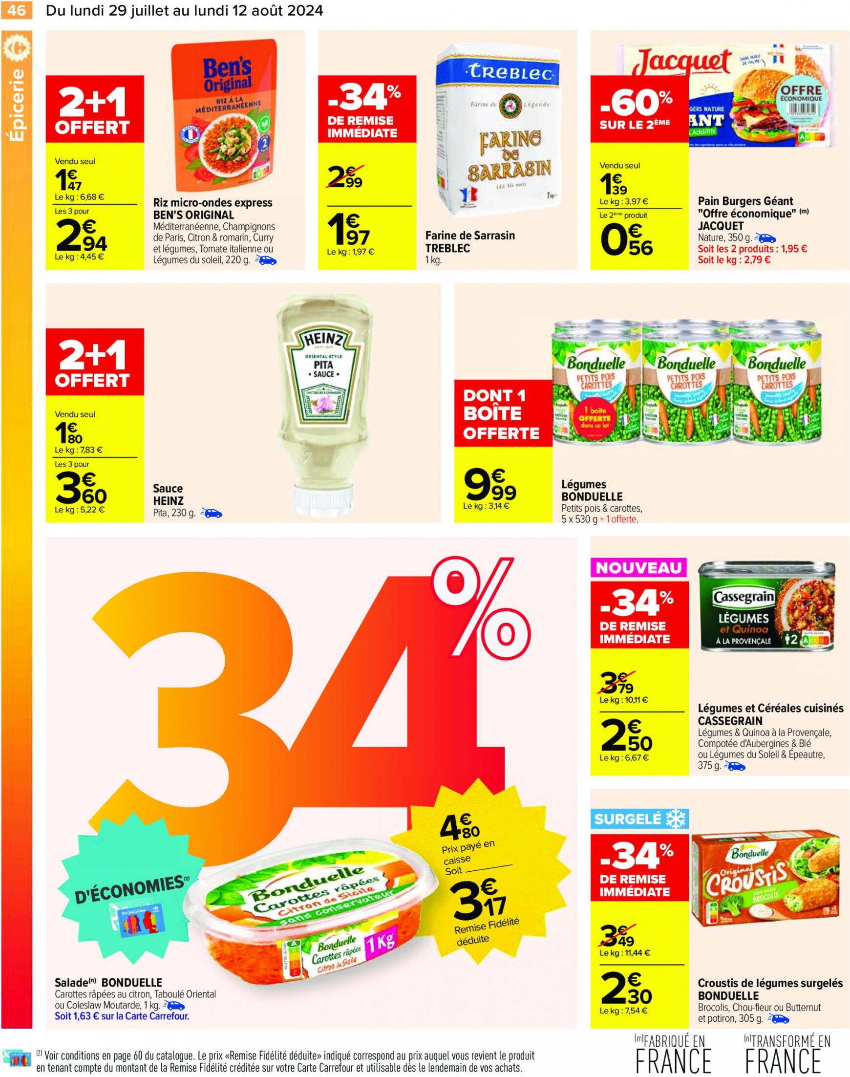 carrefour - Prospectus Carrefour actuel 29.07. - 12.08. - page: 48