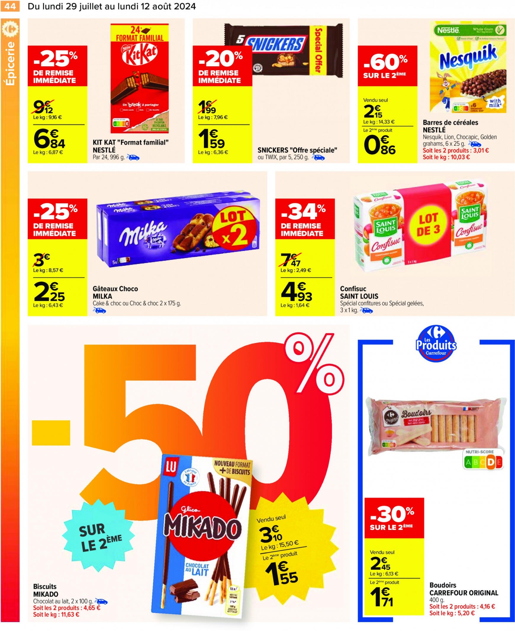 carrefour - Prospectus Carrefour actuel 29.07. - 12.08. - page: 46