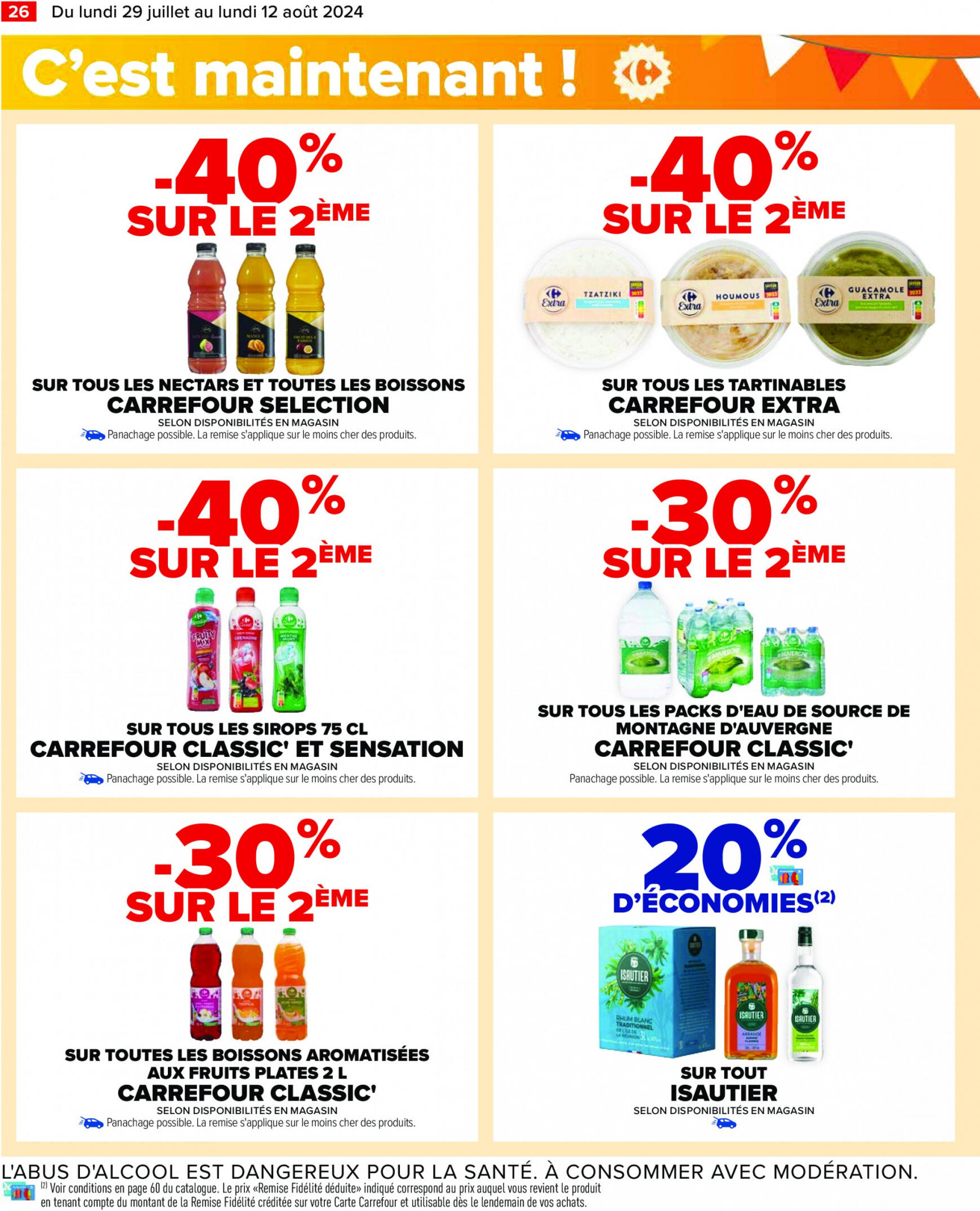 carrefour - Prospectus Carrefour actuel 29.07. - 12.08. - page: 28