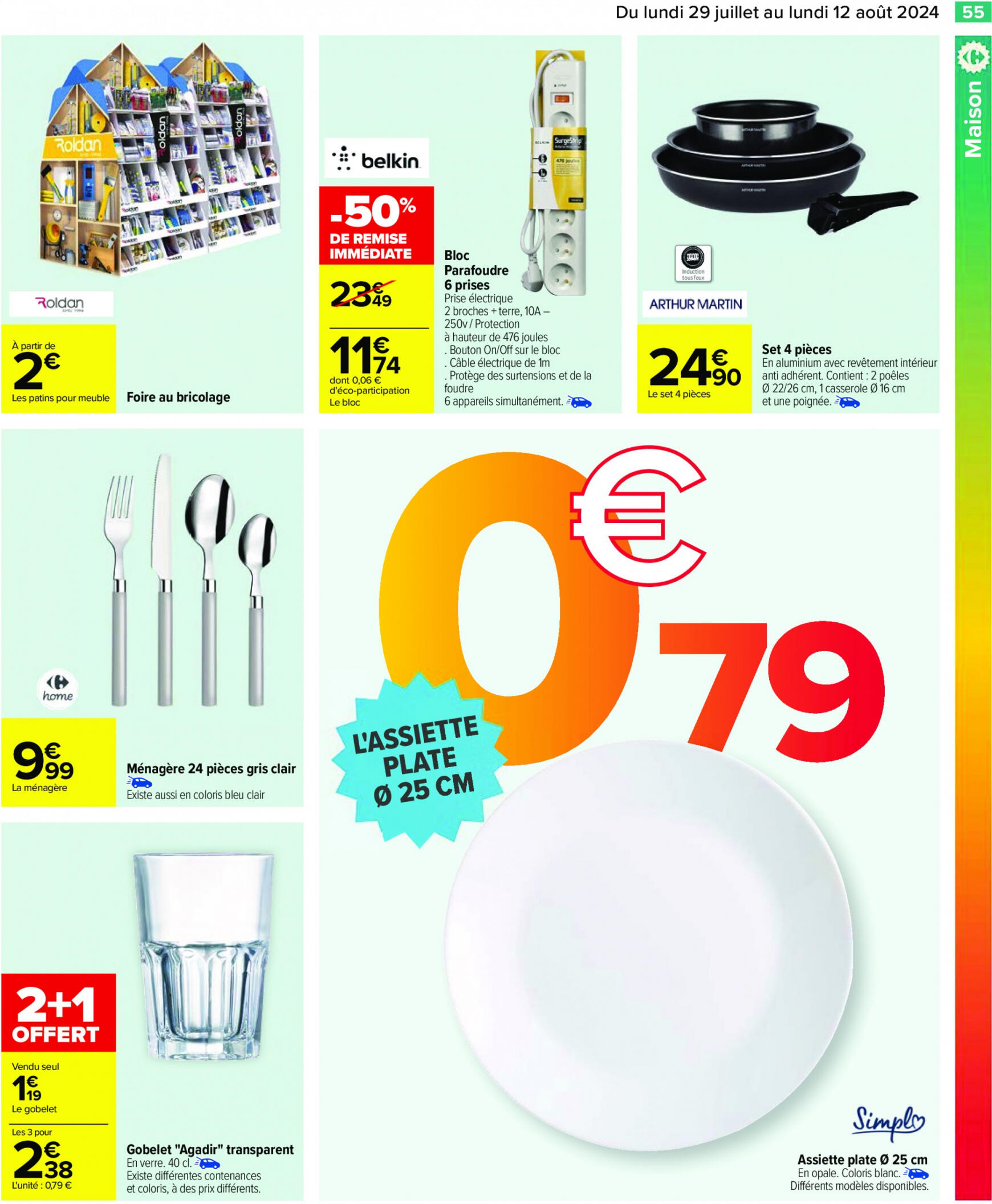 carrefour - Prospectus Carrefour actuel 29.07. - 12.08. - page: 57