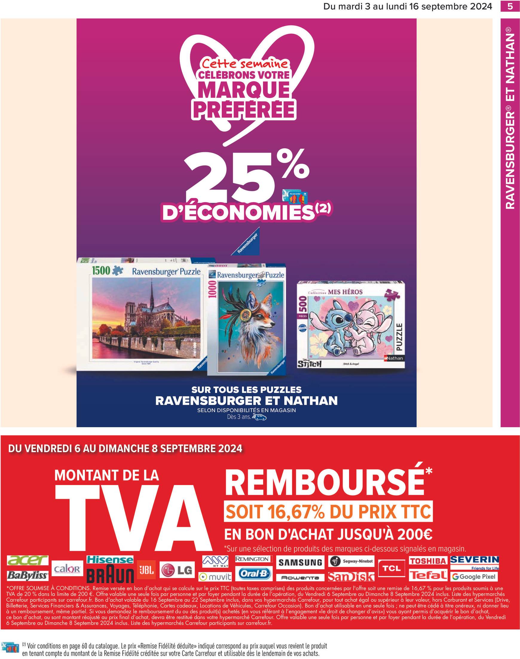 carrefour - Catalogue Carrefour valable dès 03.09. - 16.09. - page: 7