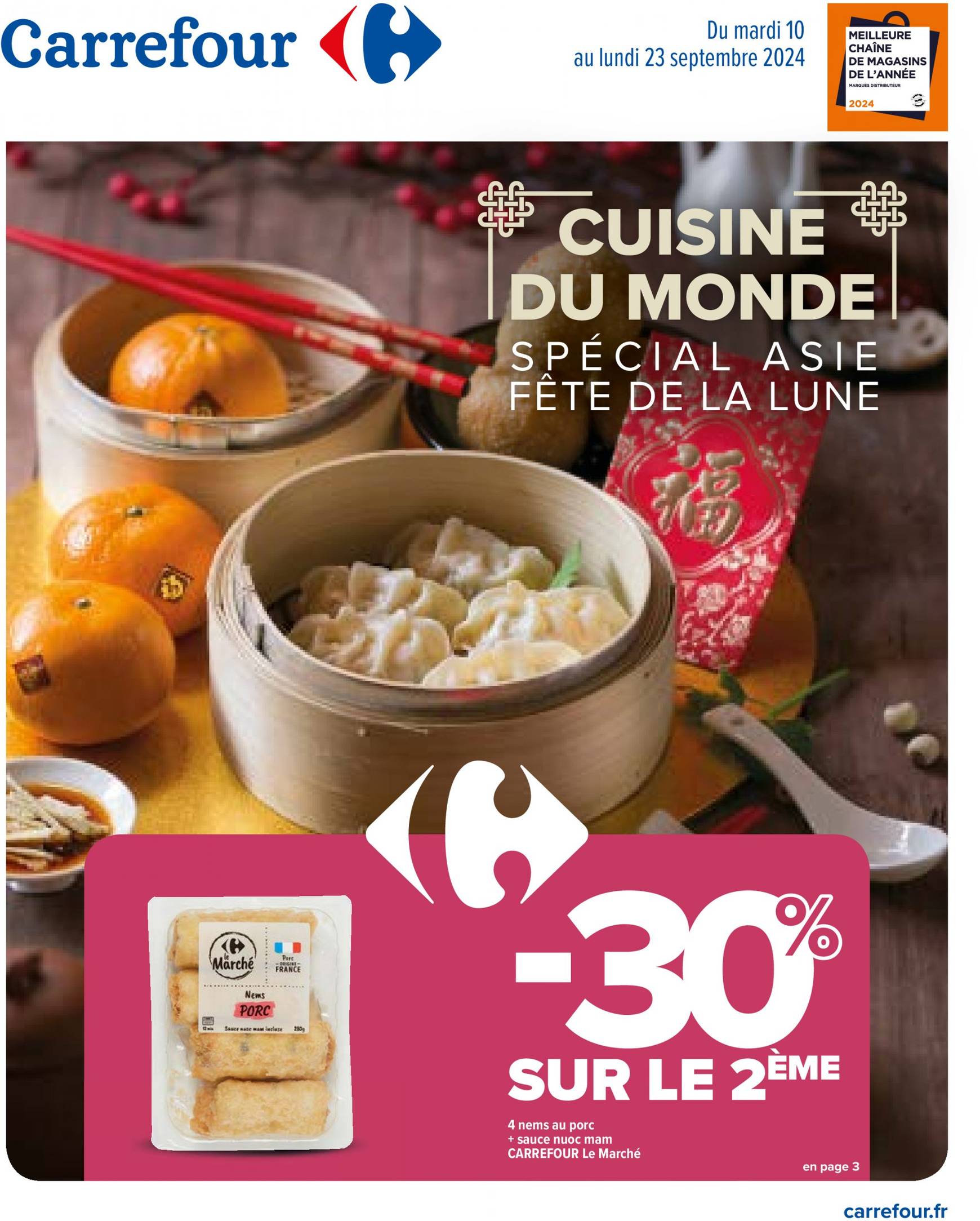 carrefour - Catalogue Carrefour - Cuisine du Monde valable dès 10.09. - 23.09.