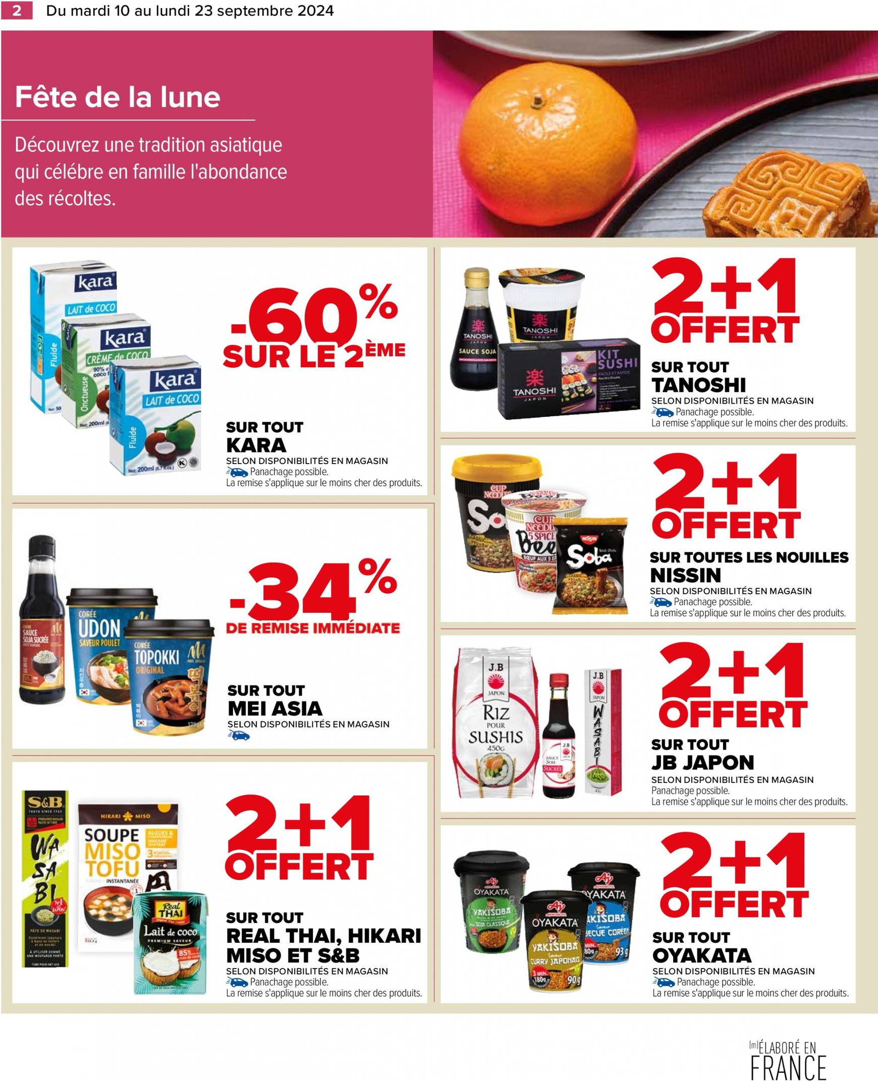 carrefour - Catalogue Carrefour - Cuisine du Monde valable dès 10.09. - 23.09. - page: 4