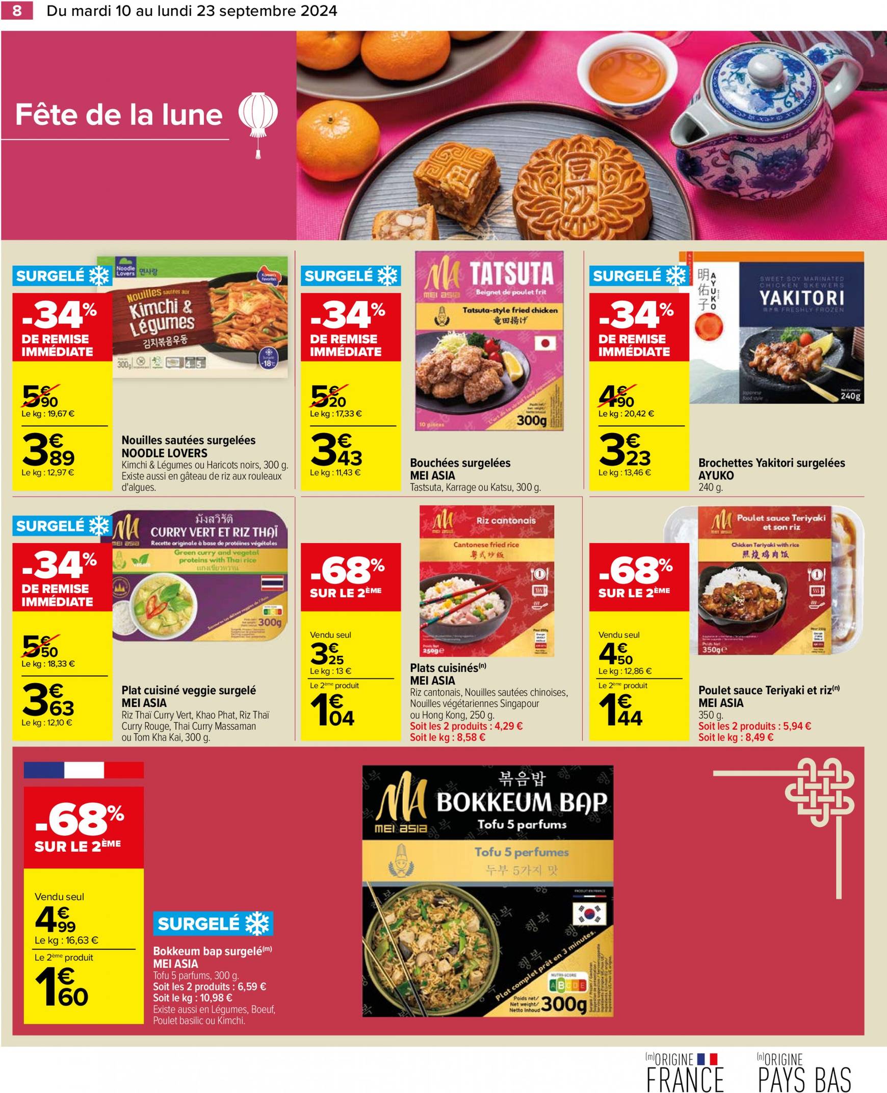 carrefour - Catalogue Carrefour - Cuisine du Monde valable dès 10.09. - 23.09. - page: 10