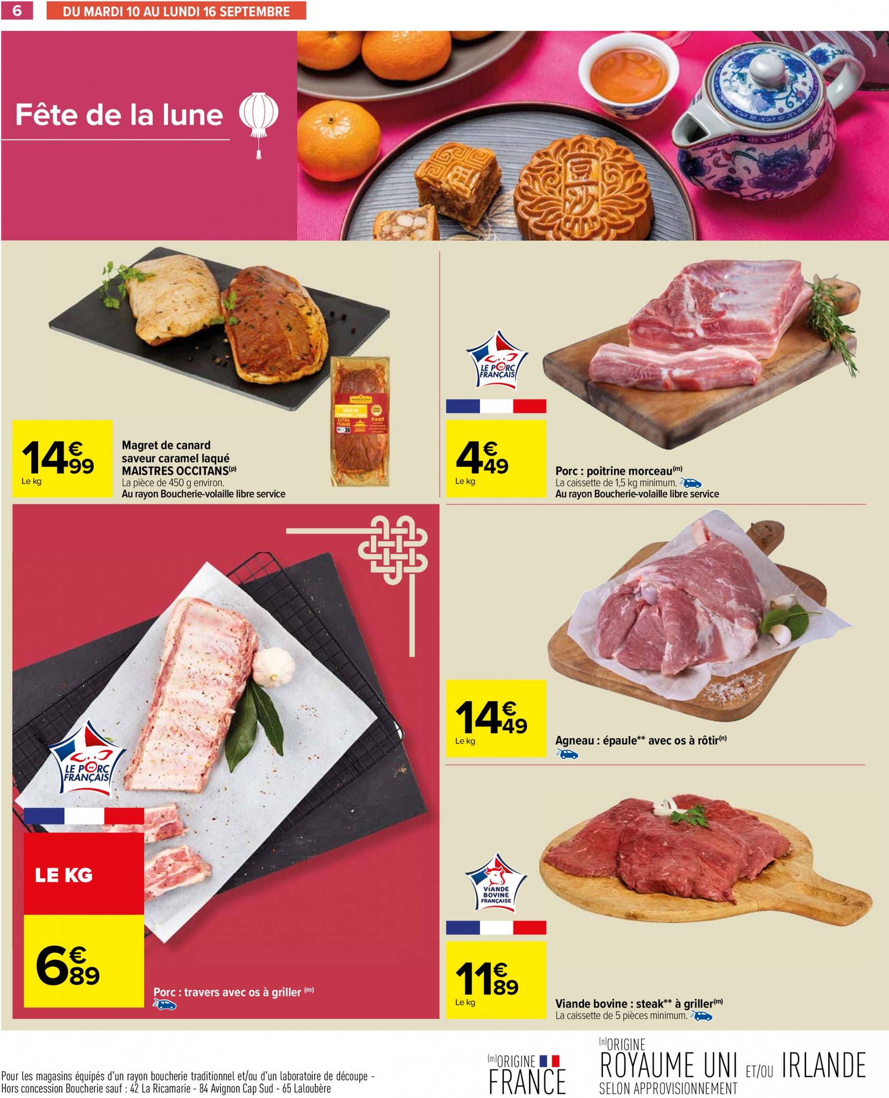 carrefour - Catalogue Carrefour - Cuisine du Monde valable dès 10.09. - 23.09. - page: 8