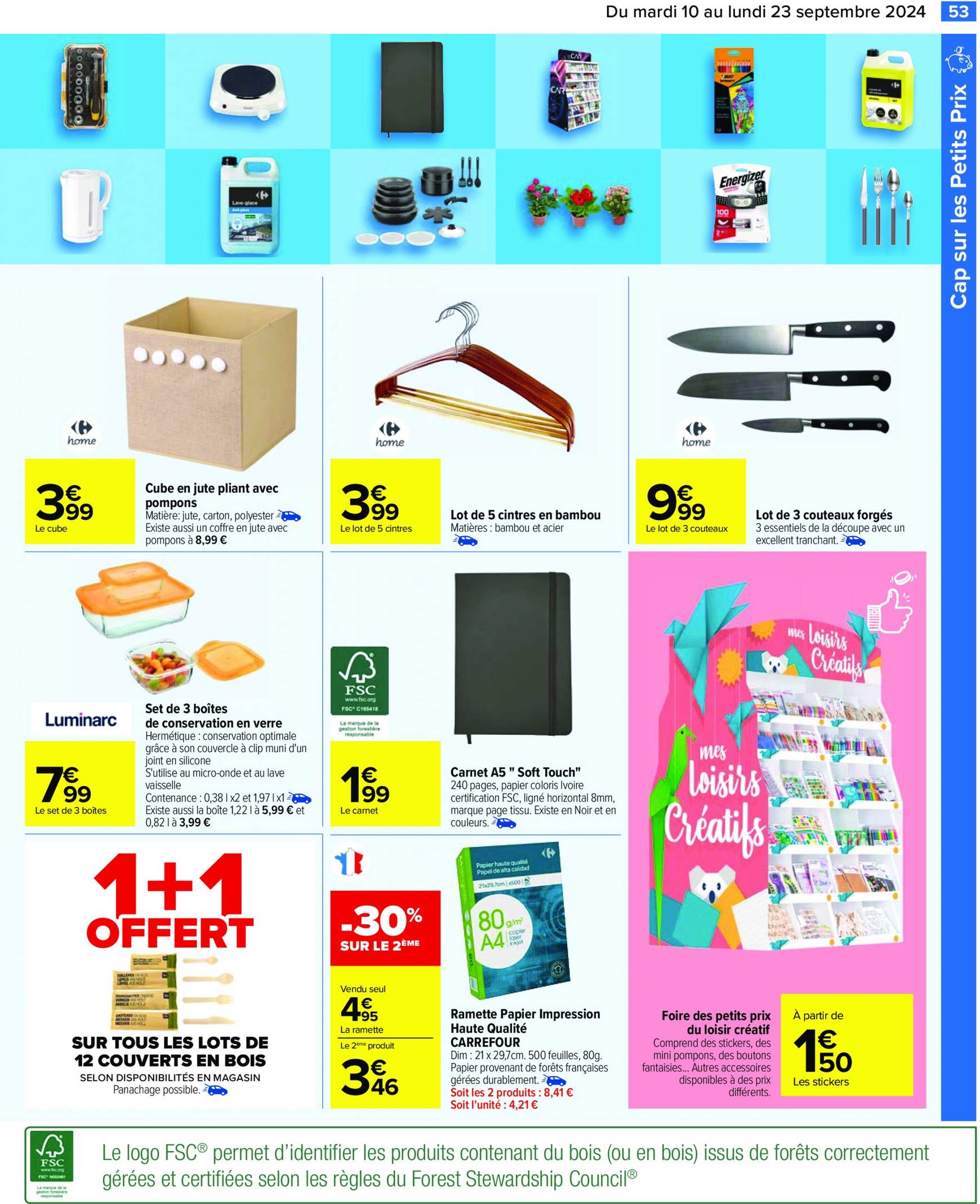 carrefour - Catalogue Carrefour valable dès 10.09. - 23.09. - page: 55