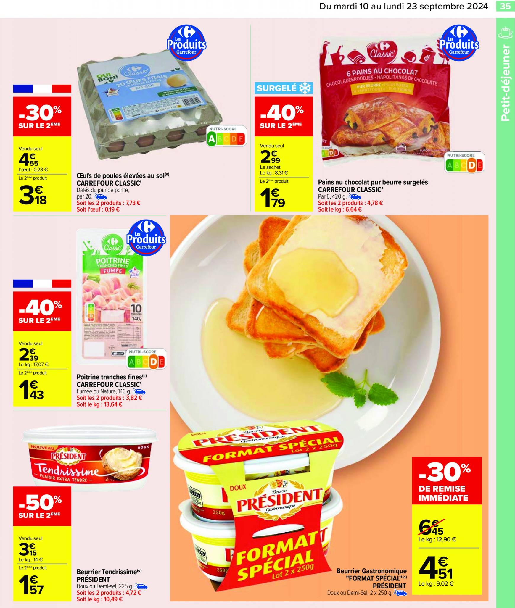 carrefour - Catalogue Carrefour valable dès 10.09. - 23.09. - page: 37