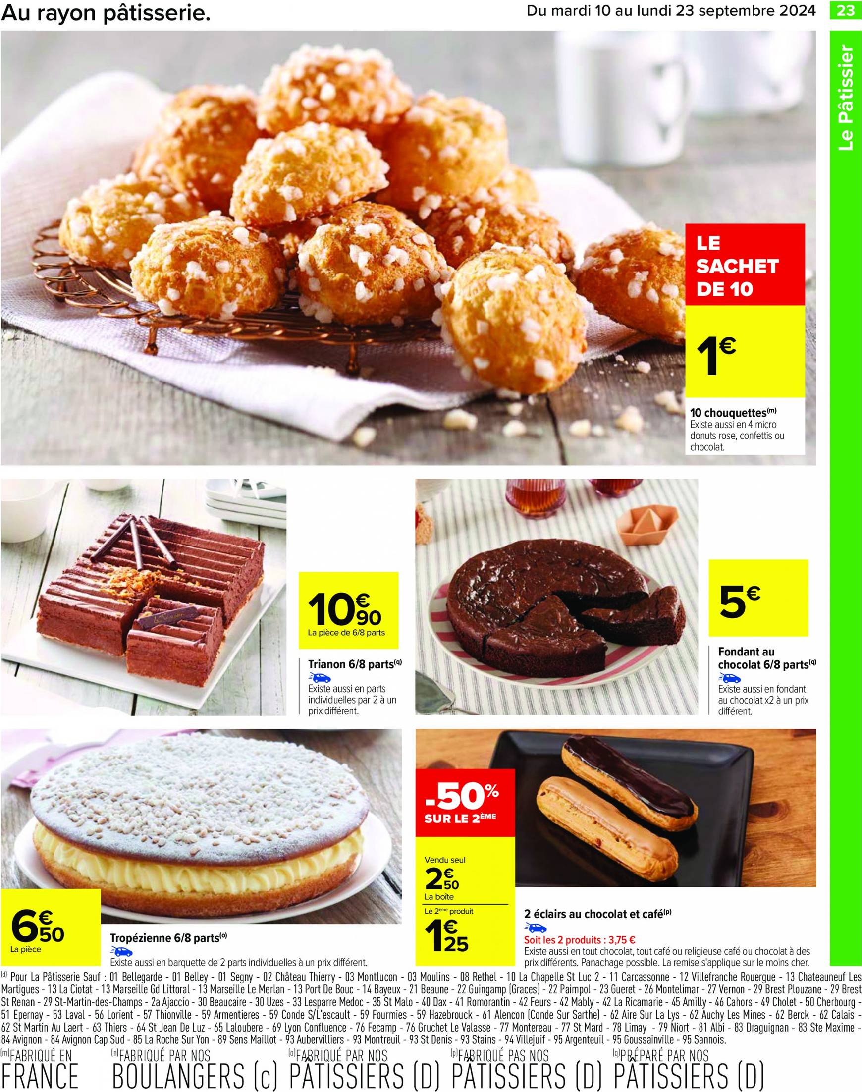 carrefour - Catalogue Carrefour valable dès 10.09. - 23.09. - page: 25