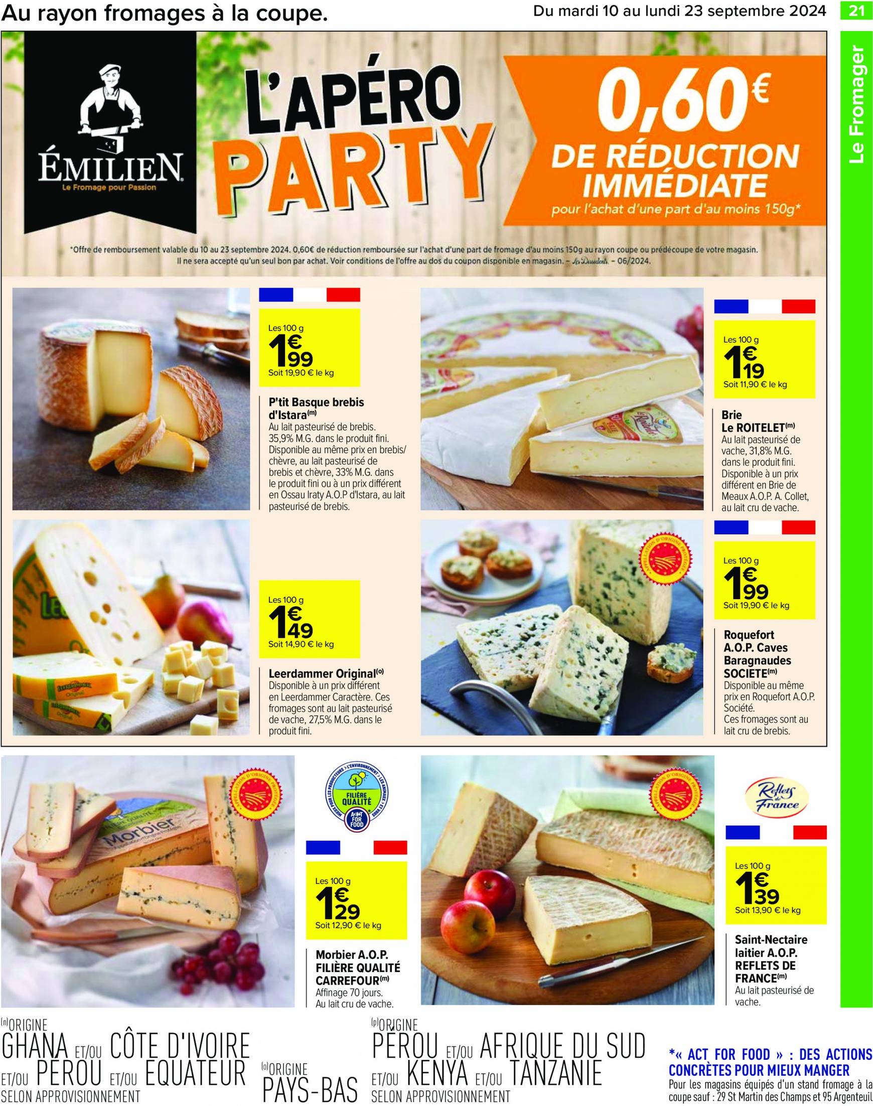 carrefour - Catalogue Carrefour valable dès 10.09. - 23.09. - page: 23