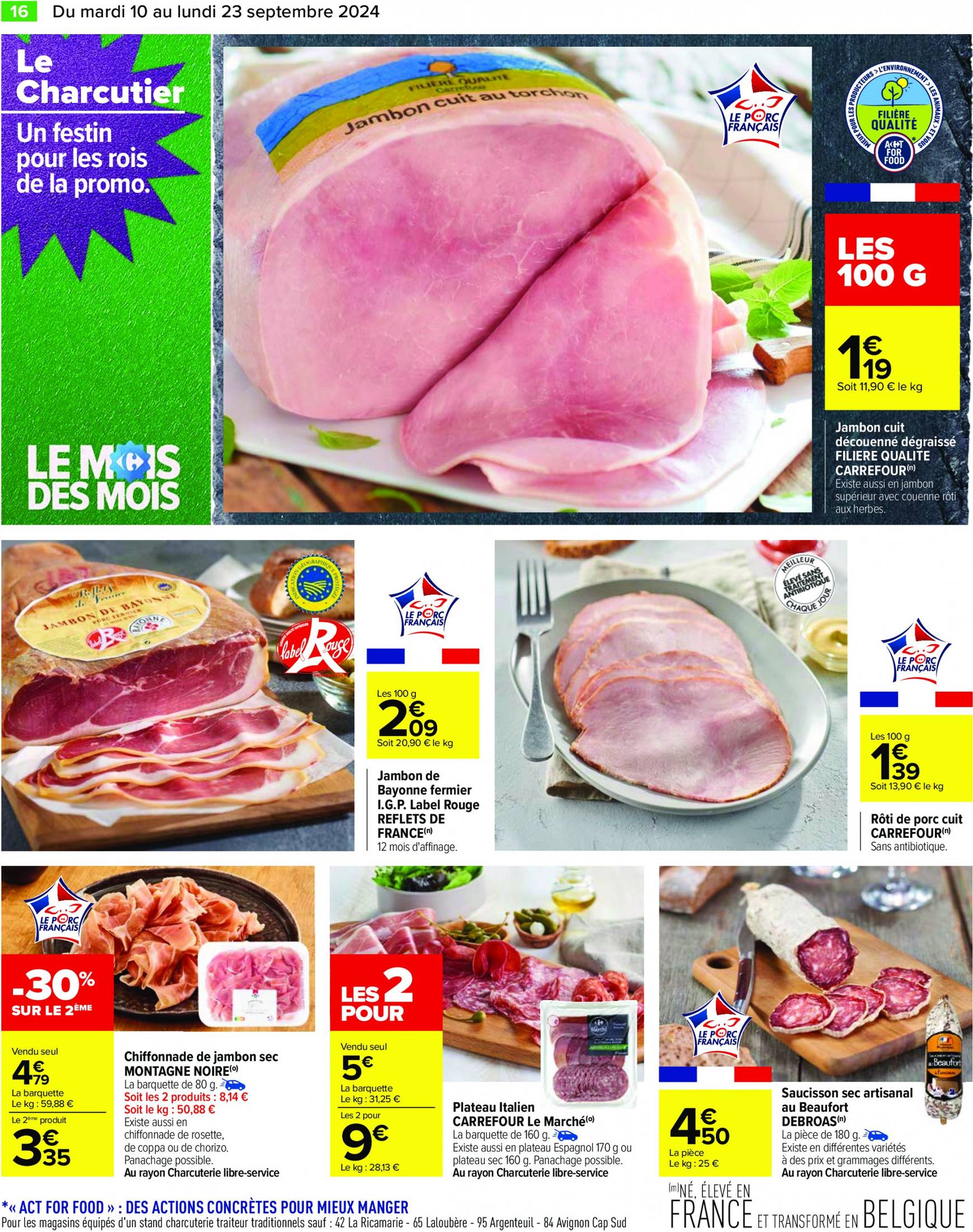 carrefour - Catalogue Carrefour valable dès 10.09. - 23.09. - page: 18