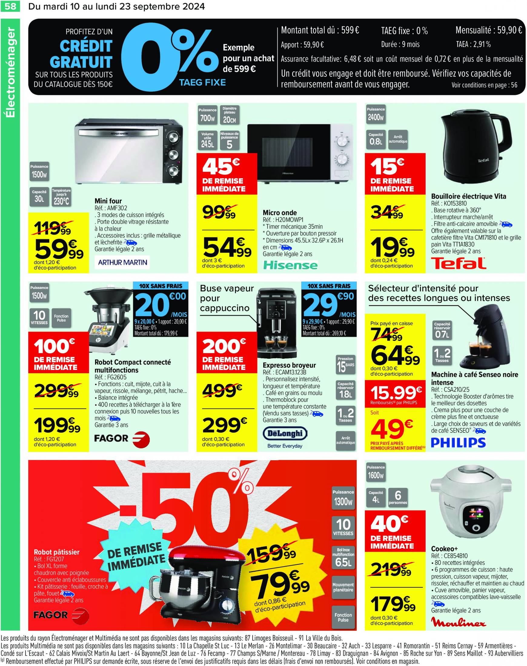 carrefour - Catalogue Carrefour valable dès 10.09. - 23.09. - page: 60