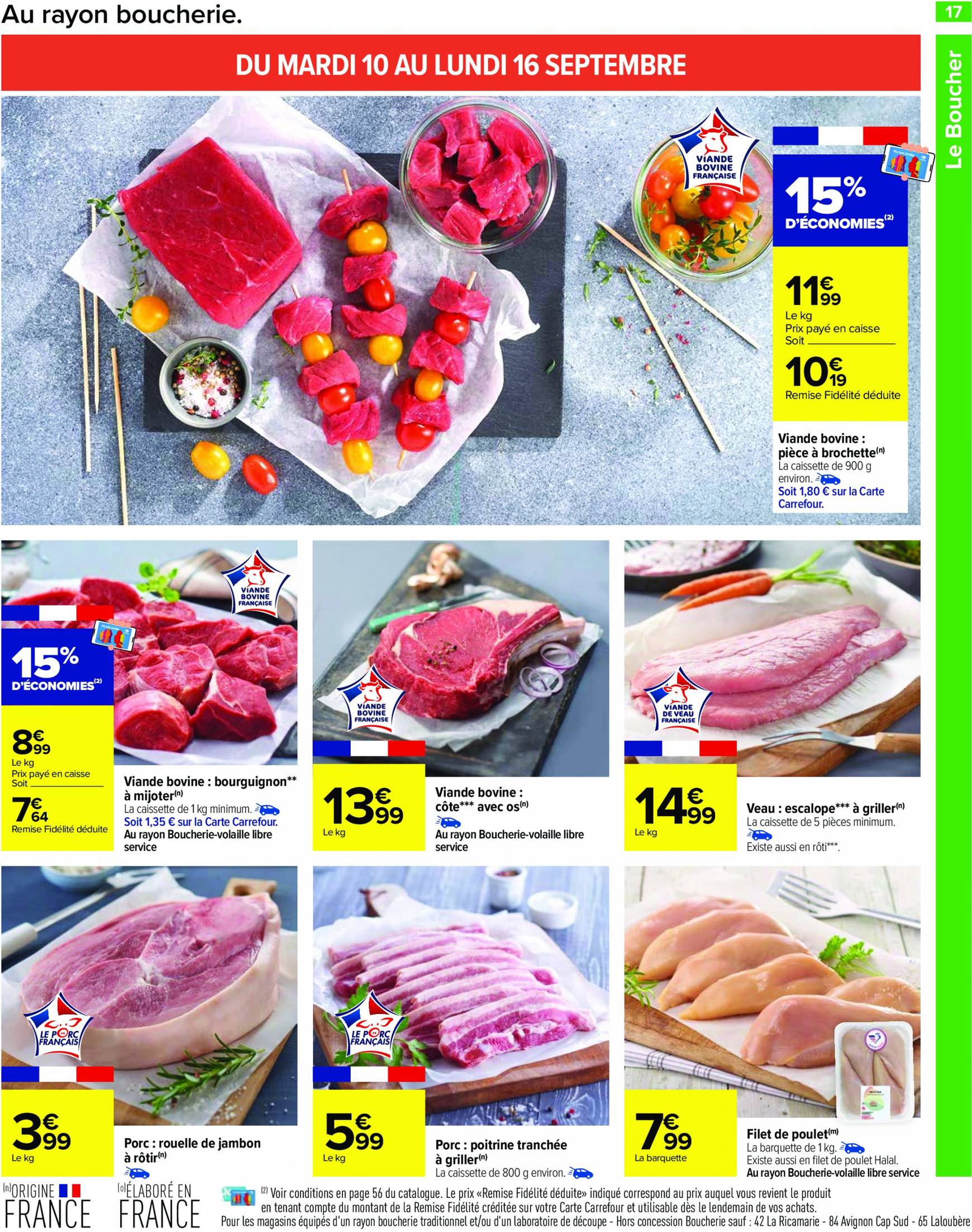 carrefour - Catalogue Carrefour valable dès 10.09. - 23.09. - page: 19