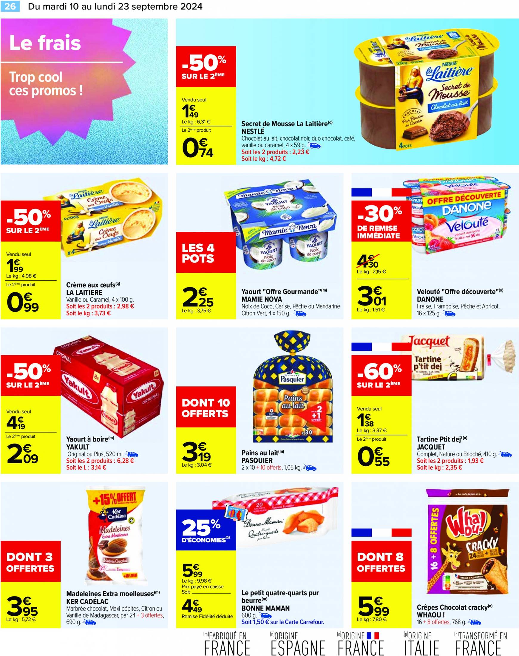 carrefour - Catalogue Carrefour valable dès 10.09. - 23.09. - page: 28