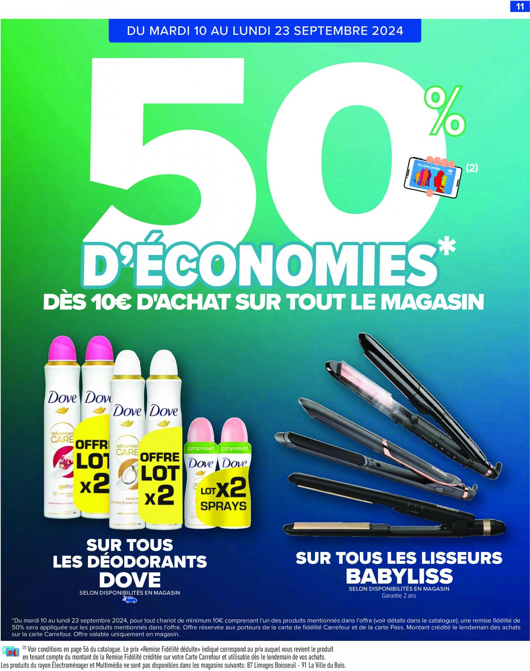 carrefour - Catalogue Carrefour valable dès 10.09. - 23.09. - page: 13