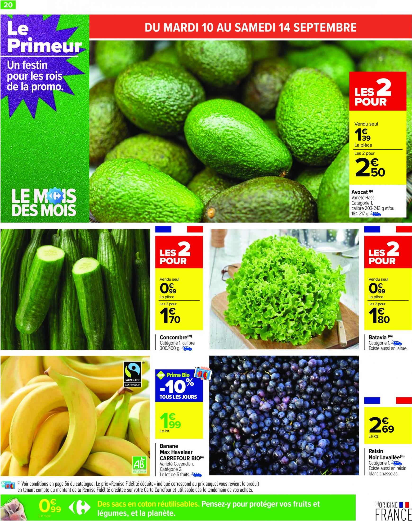 carrefour - Catalogue Carrefour valable dès 10.09. - 23.09. - page: 22