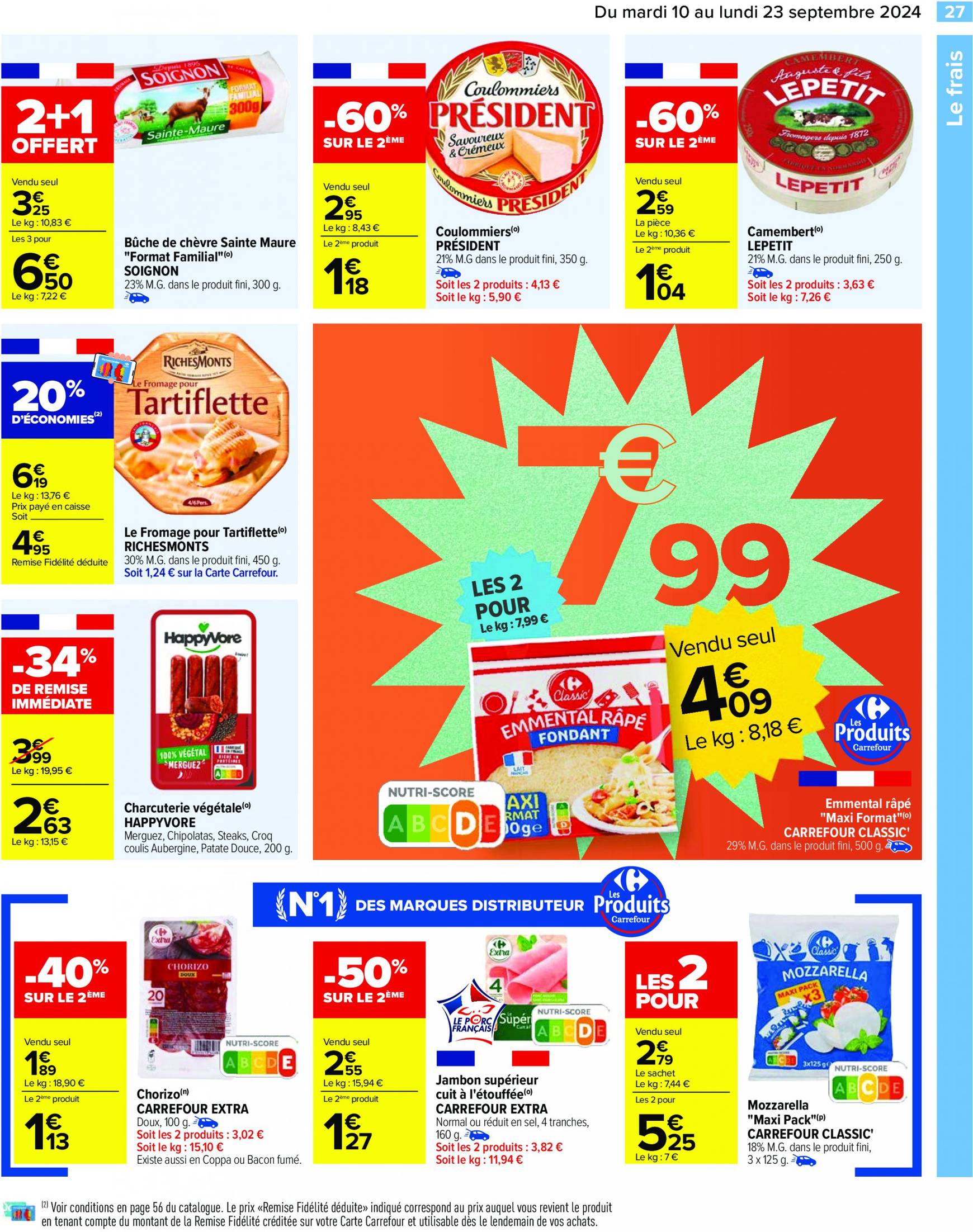 carrefour - Catalogue Carrefour valable dès 10.09. - 23.09. - page: 29