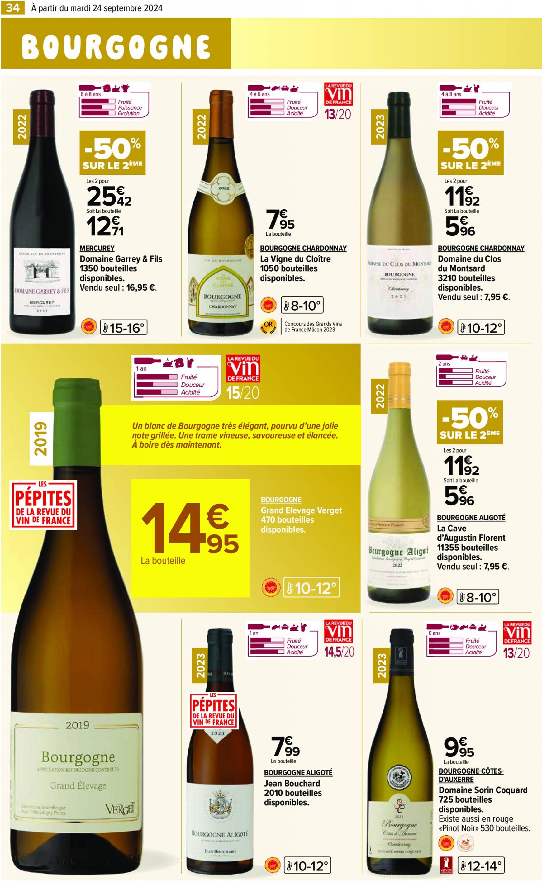 carrefour - Catalogue Carrefour - Aux Foire Vins valable dès 24.09. - 07.10. - page: 36