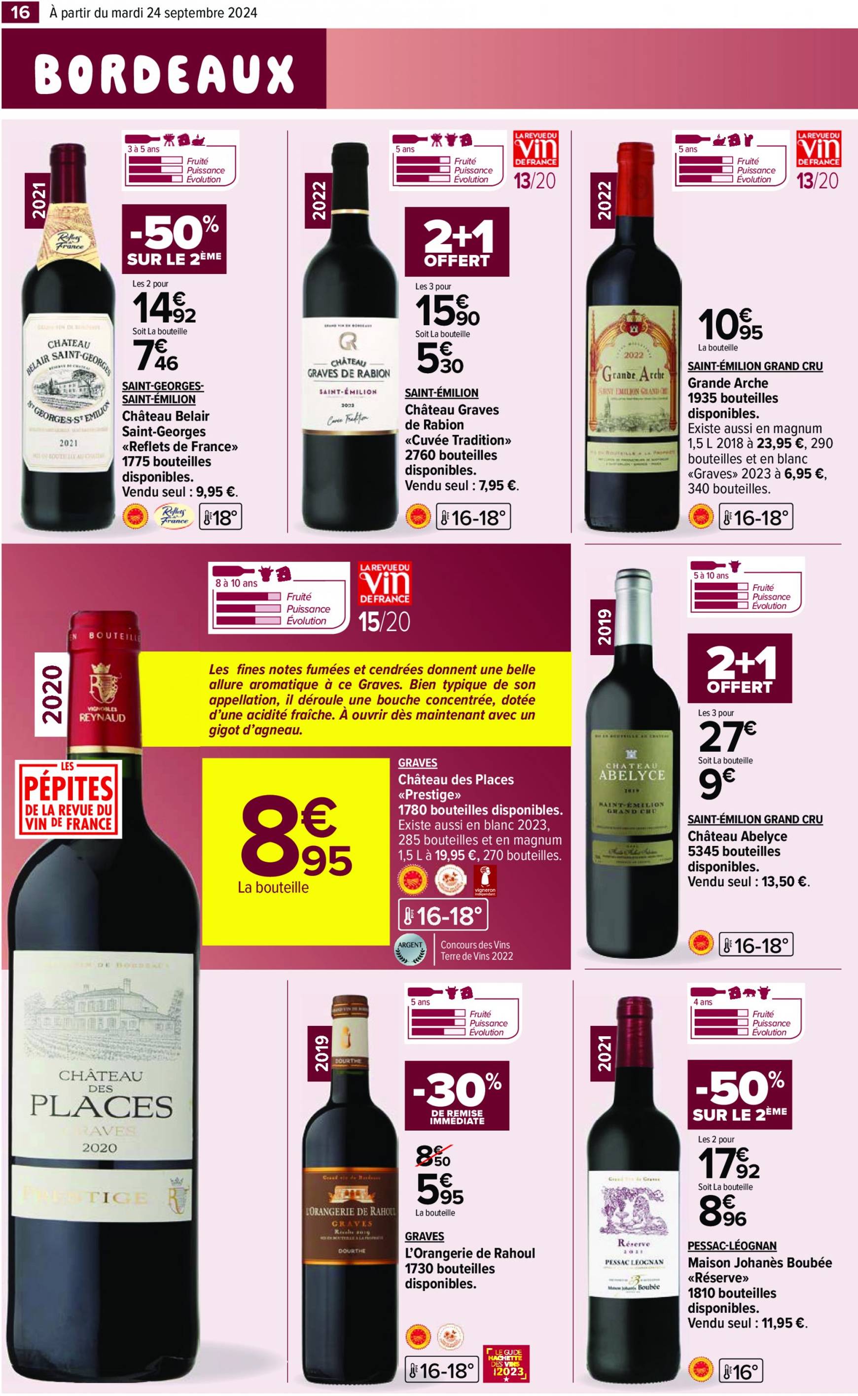 carrefour - Catalogue Carrefour - Aux Foire Vins valable dès 24.09. - 07.10. - page: 18