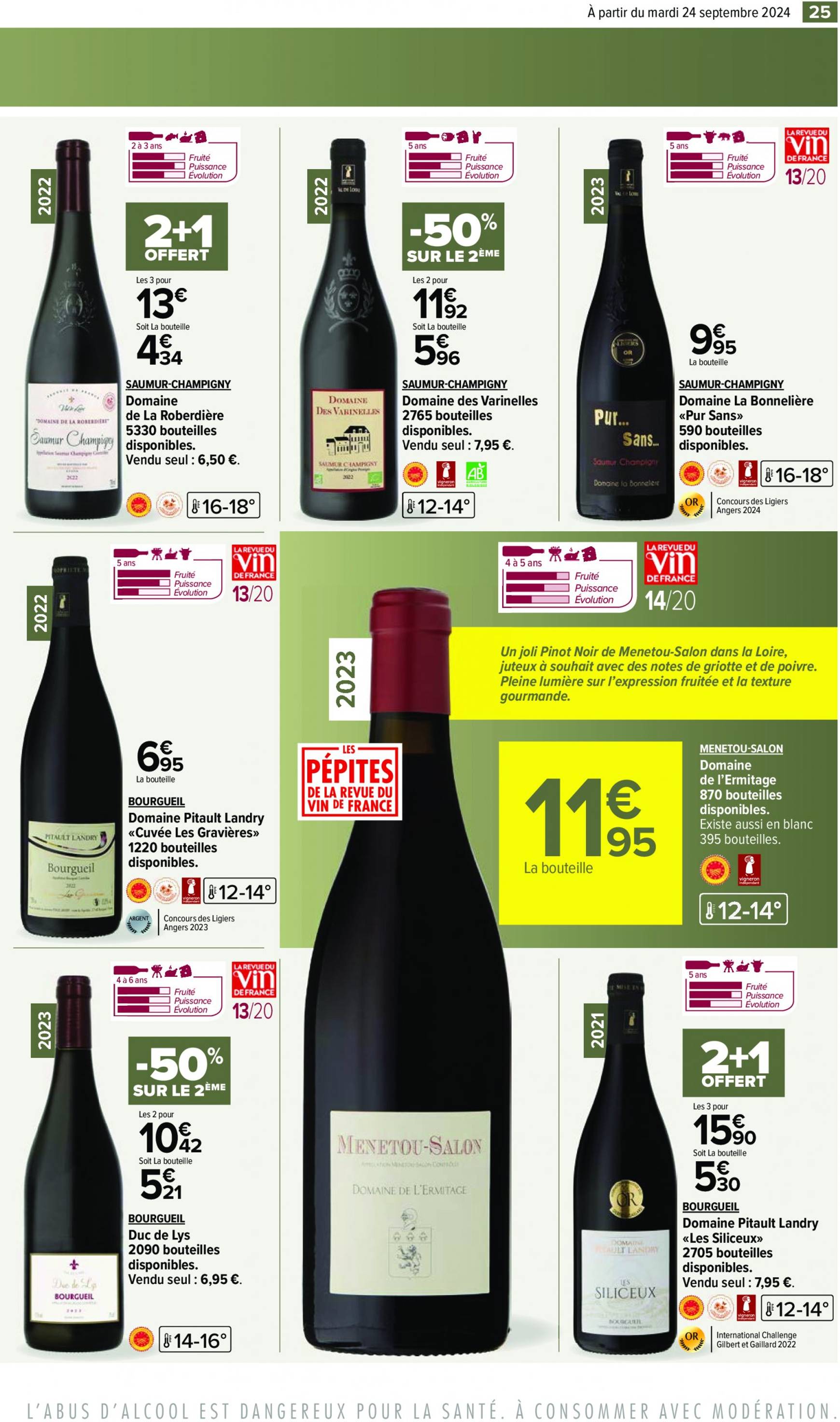 carrefour - Catalogue Carrefour - Aux Foire Vins valable dès 24.09. - 07.10. - page: 27