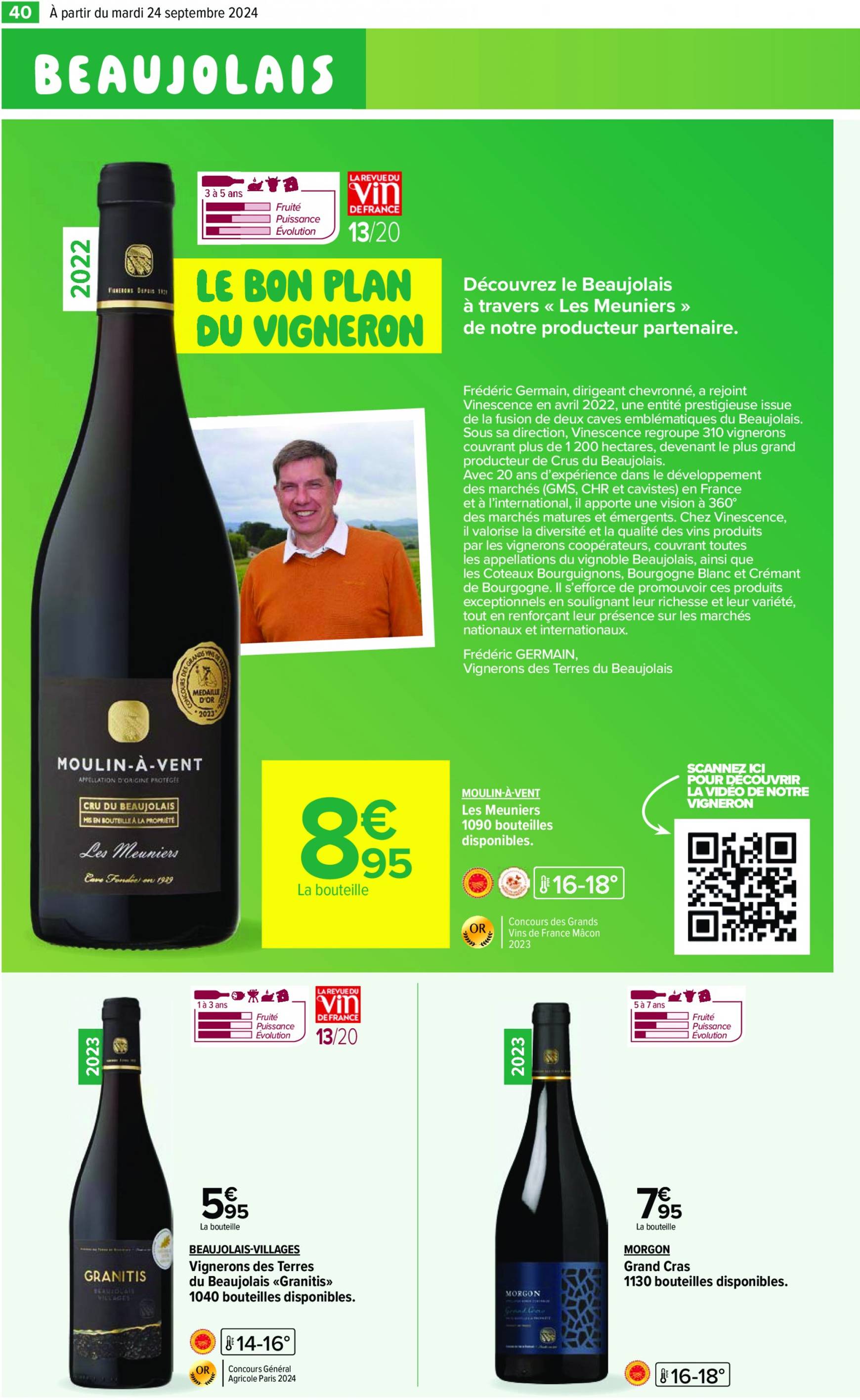 carrefour - Catalogue Carrefour - Aux Foire Vins valable dès 24.09. - 07.10. - page: 42