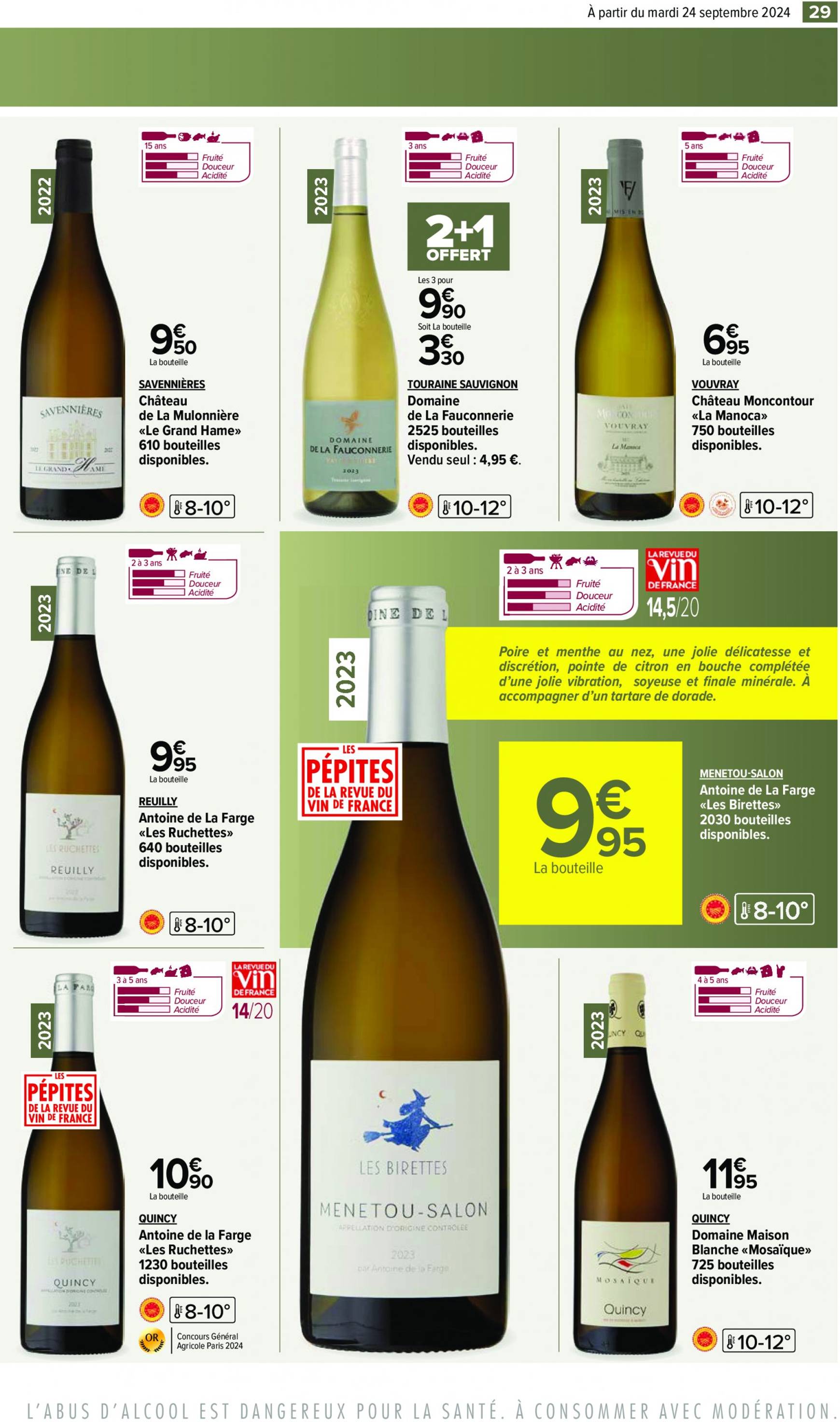 carrefour - Catalogue Carrefour - Aux Foire Vins valable dès 24.09. - 07.10. - page: 31