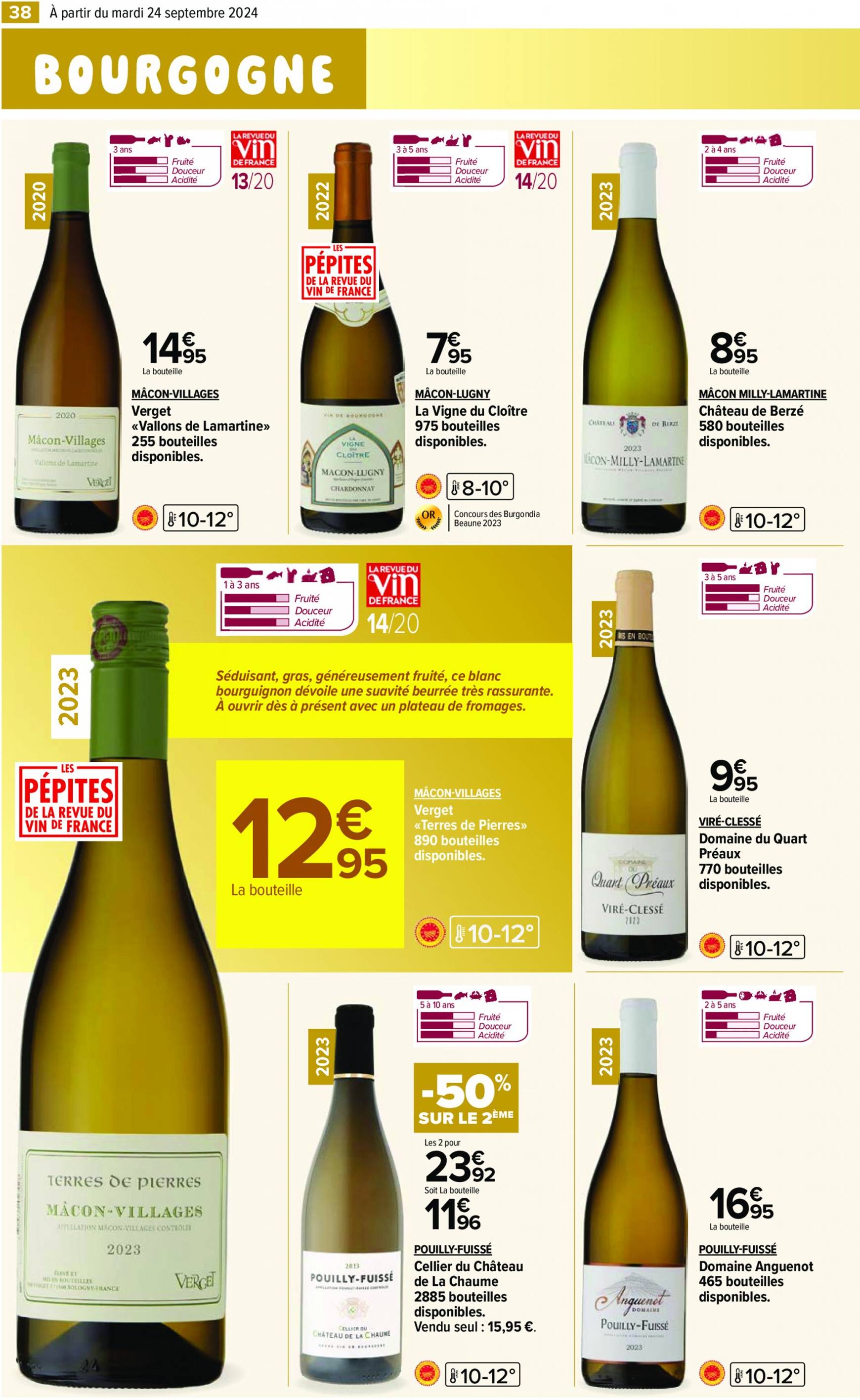 carrefour - Catalogue Carrefour - Aux Foire Vins valable dès 24.09. - 07.10. - page: 40