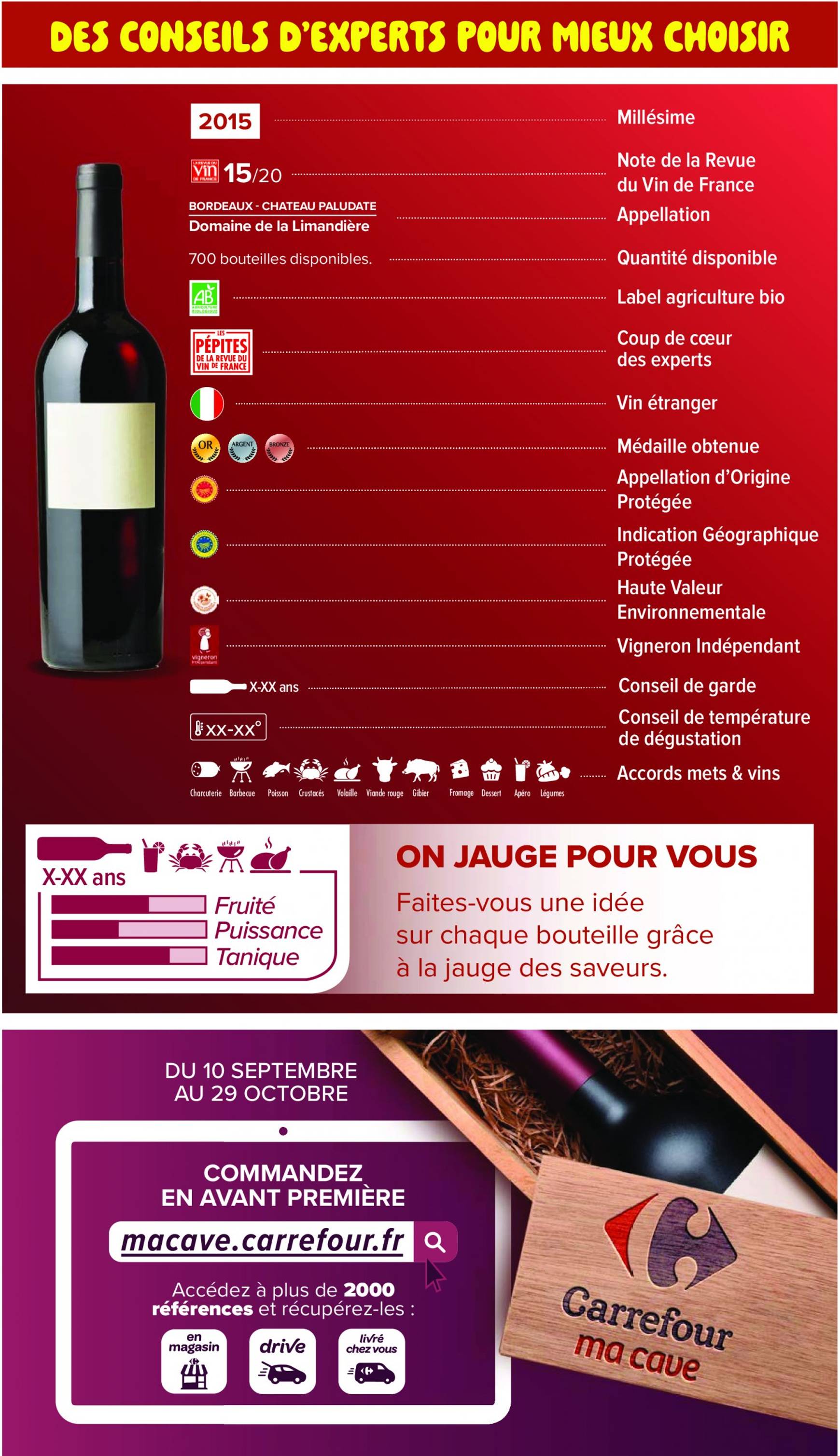 carrefour - Catalogue Carrefour - Aux Foire Vins valable dès 24.09. - 07.10. - page: 5