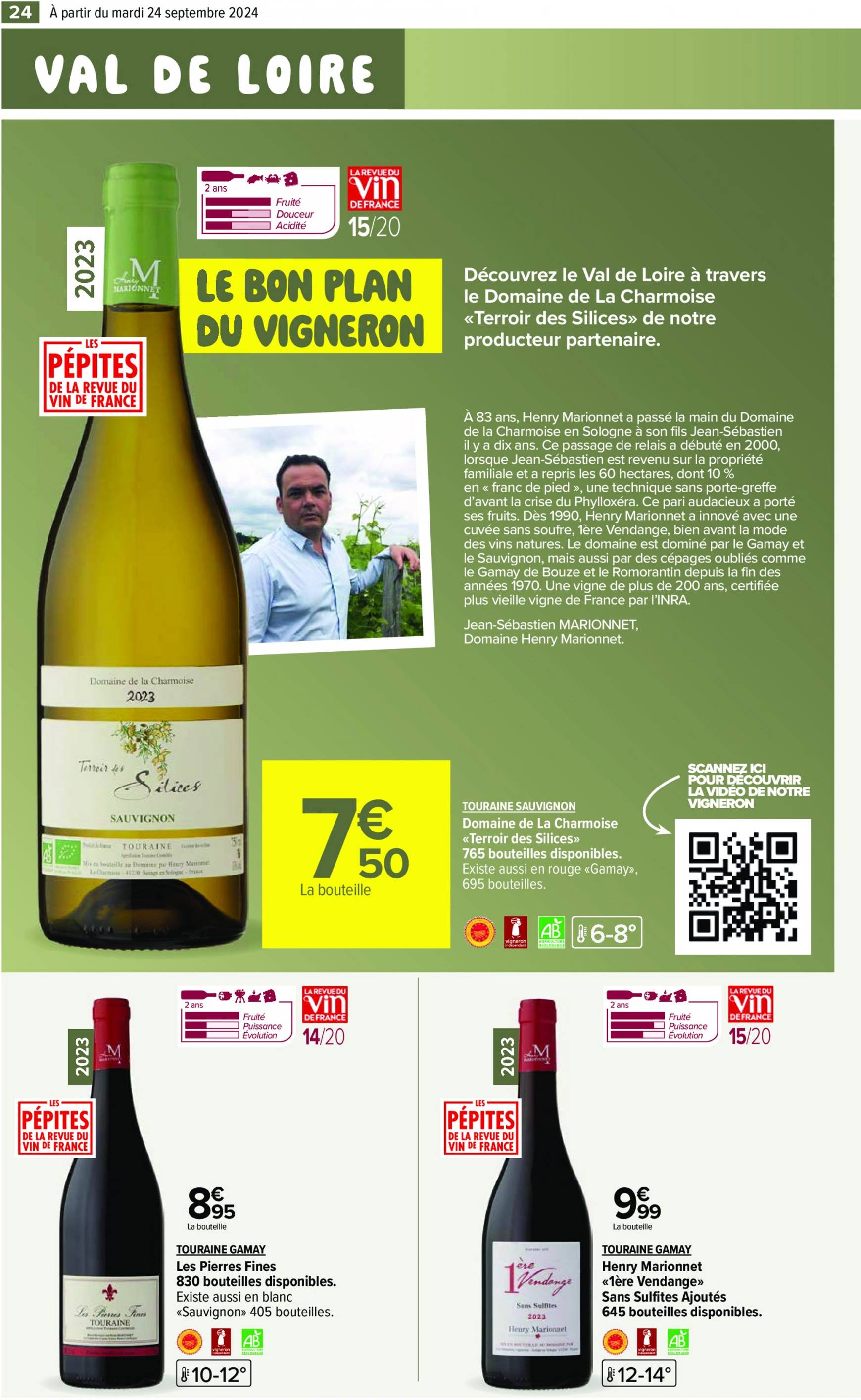 carrefour - Catalogue Carrefour - Aux Foire Vins valable dès 24.09. - 07.10. - page: 26