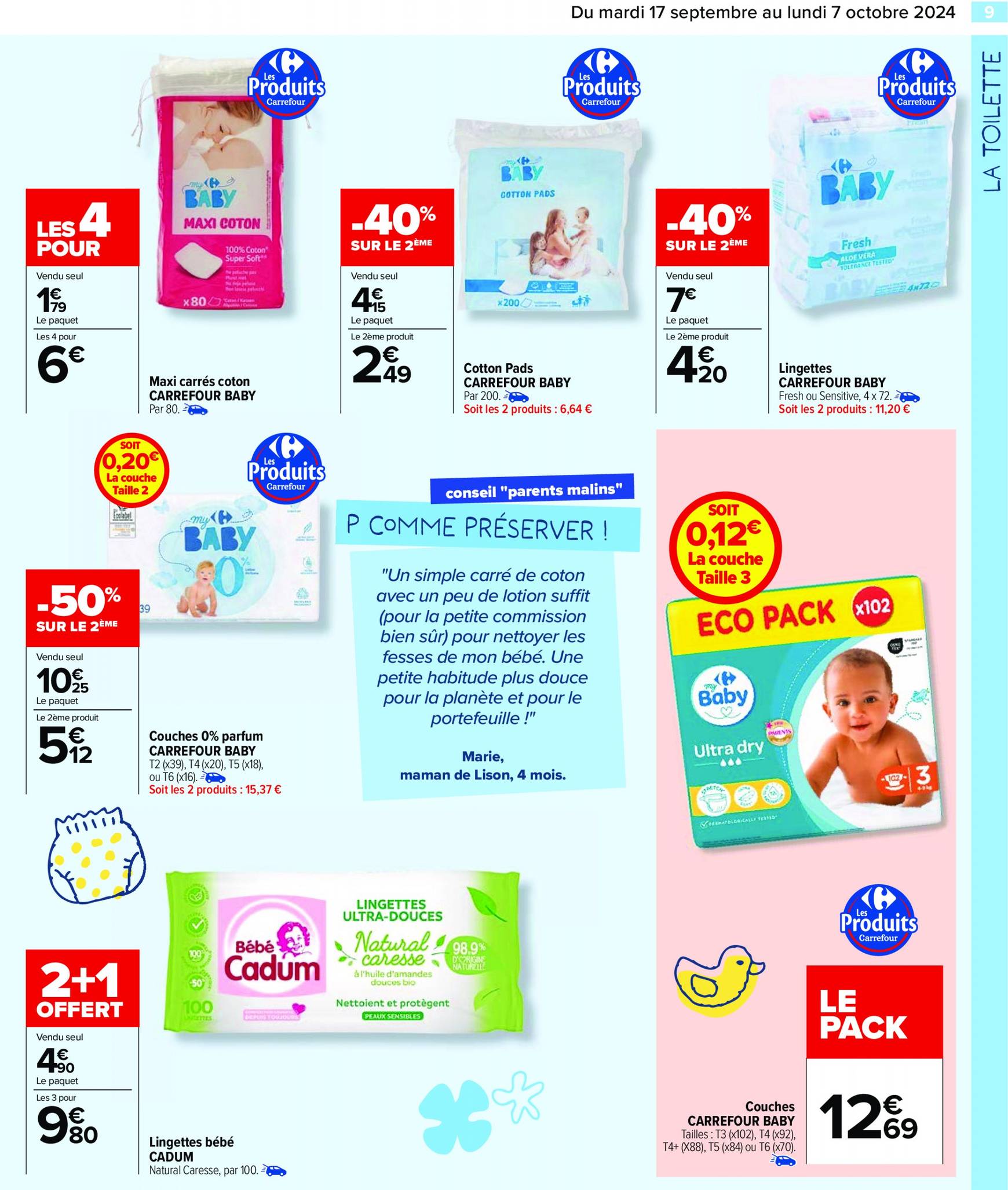 carrefour - Catalogue Carrefour valable dès 17.09. - 07.10. - page: 11