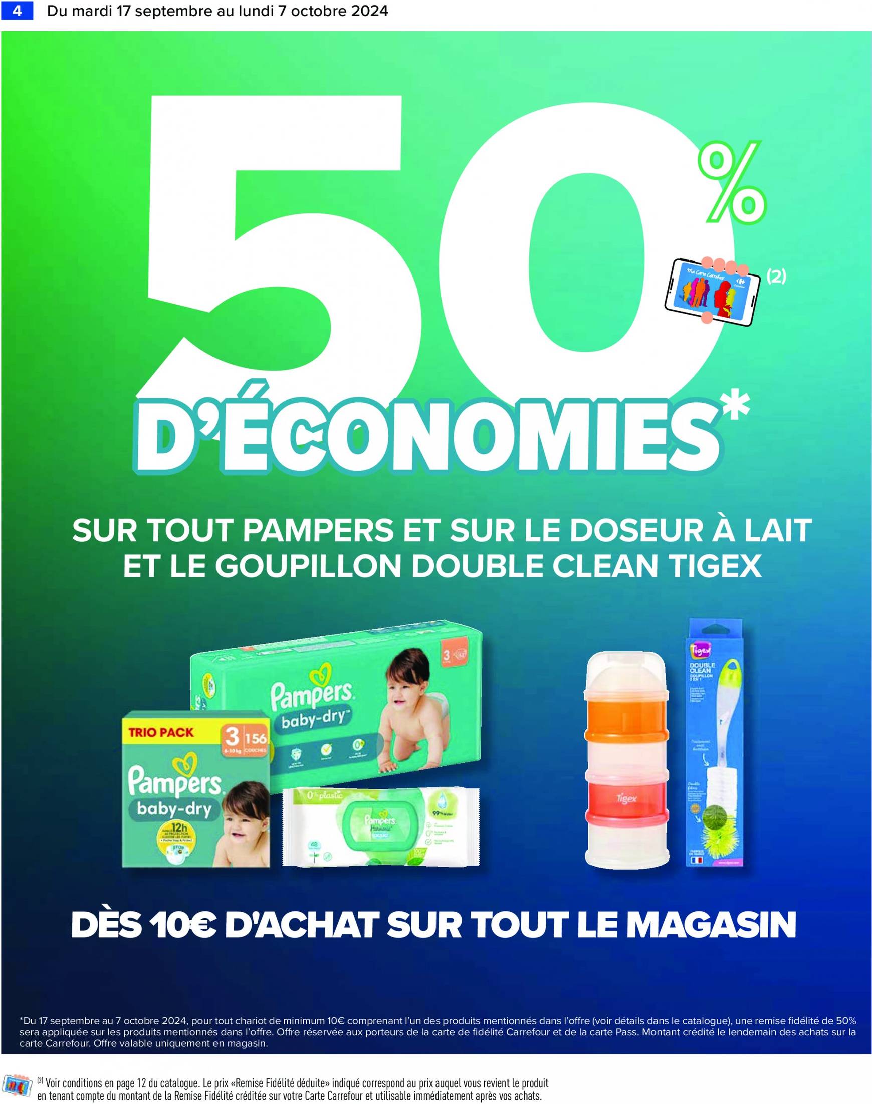 carrefour - Catalogue Carrefour valable dès 17.09. - 07.10. - page: 6