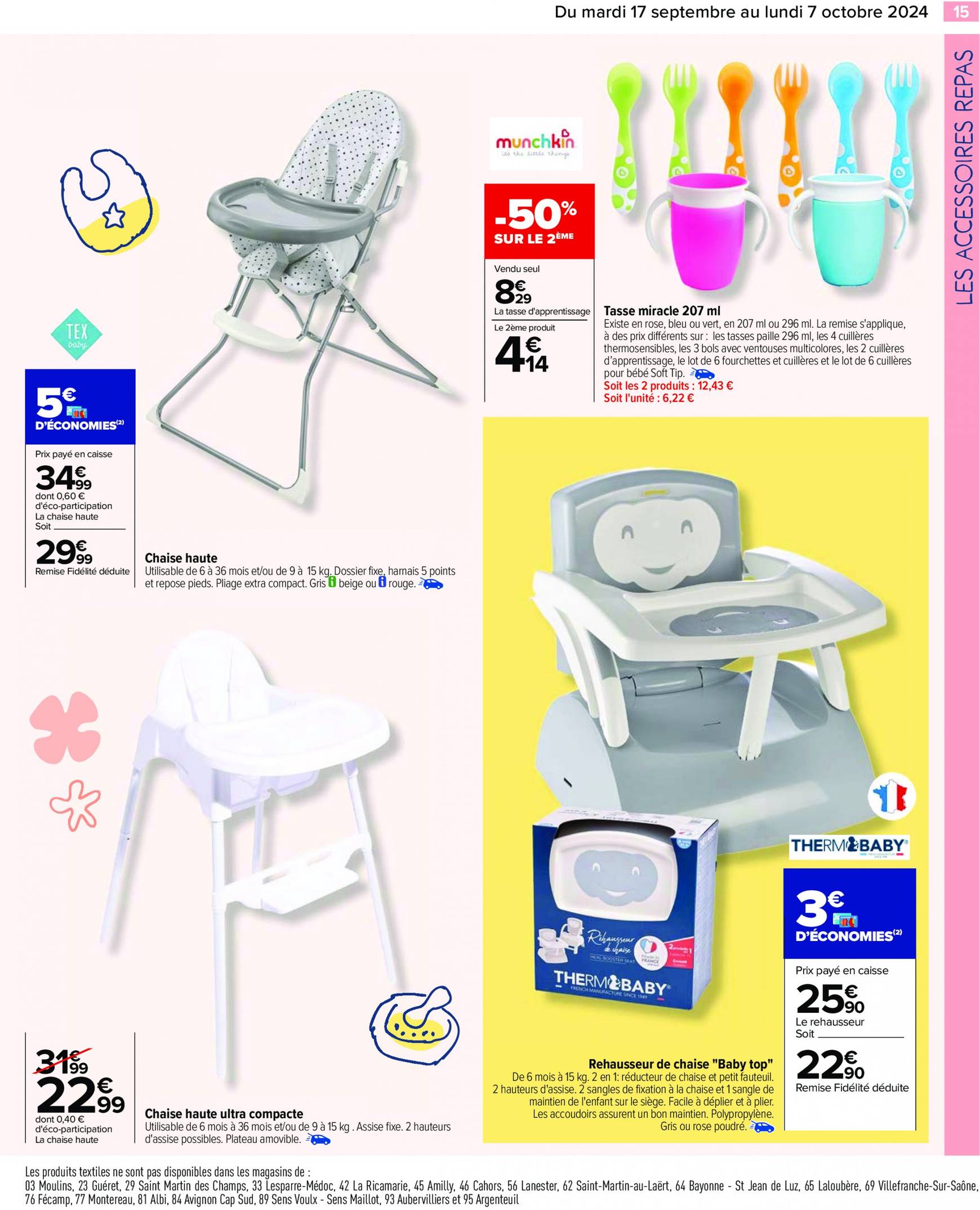 carrefour - Catalogue Carrefour valable dès 17.09. - 07.10. - page: 17