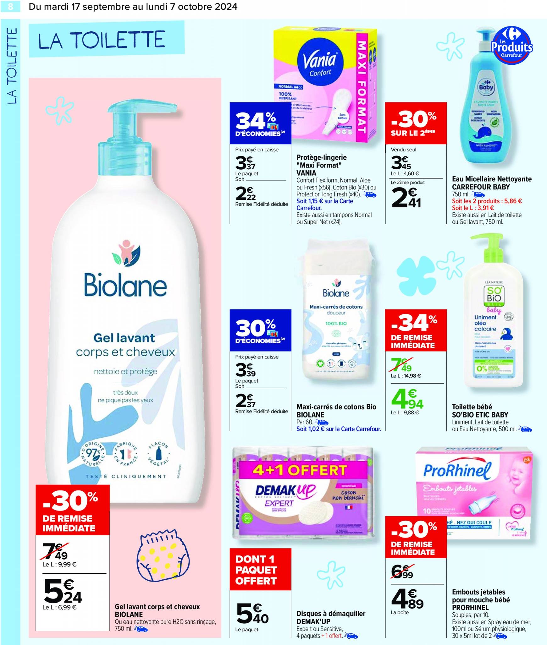 carrefour - Catalogue Carrefour valable dès 17.09. - 07.10. - page: 10