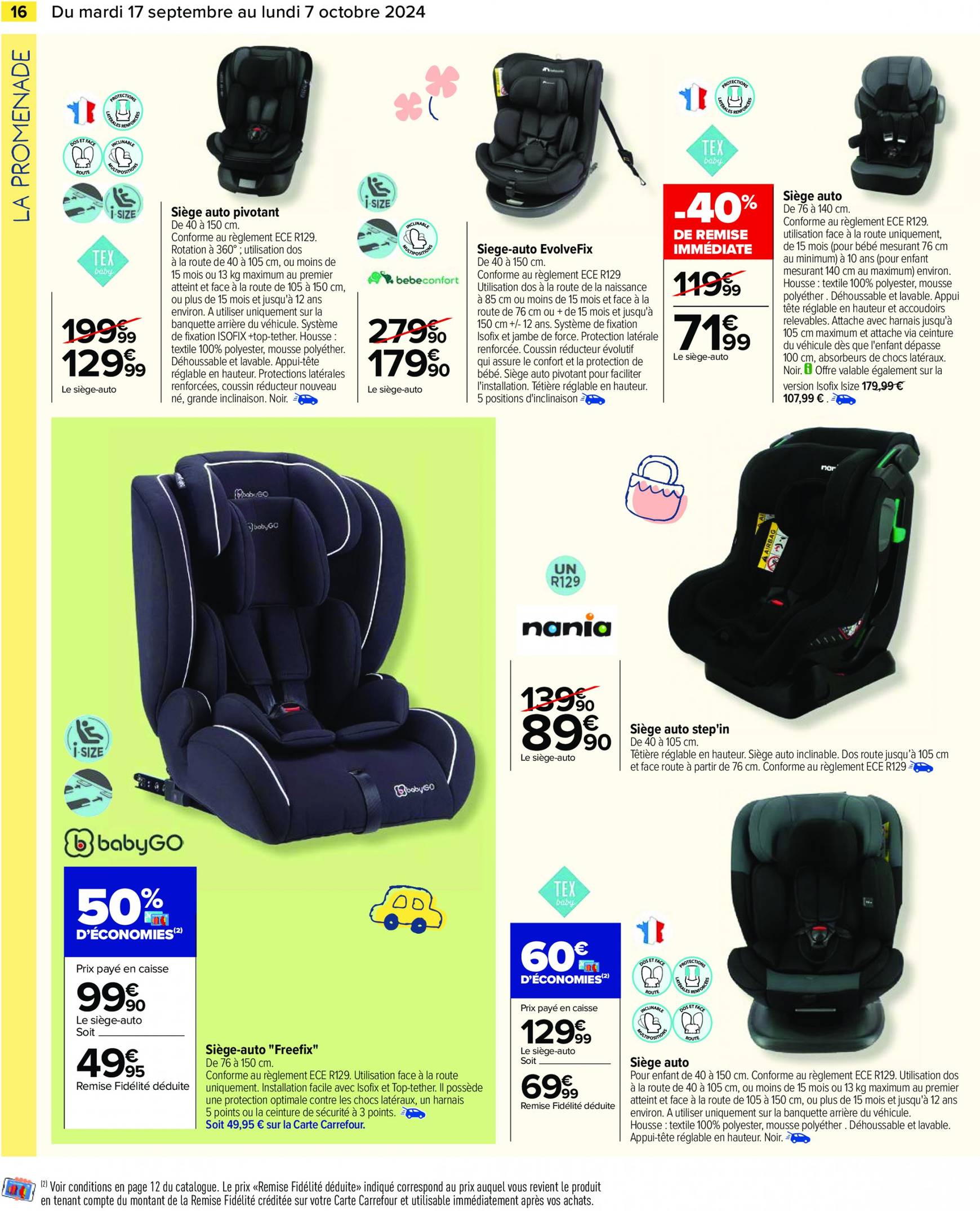 carrefour - Catalogue Carrefour valable dès 17.09. - 07.10. - page: 18