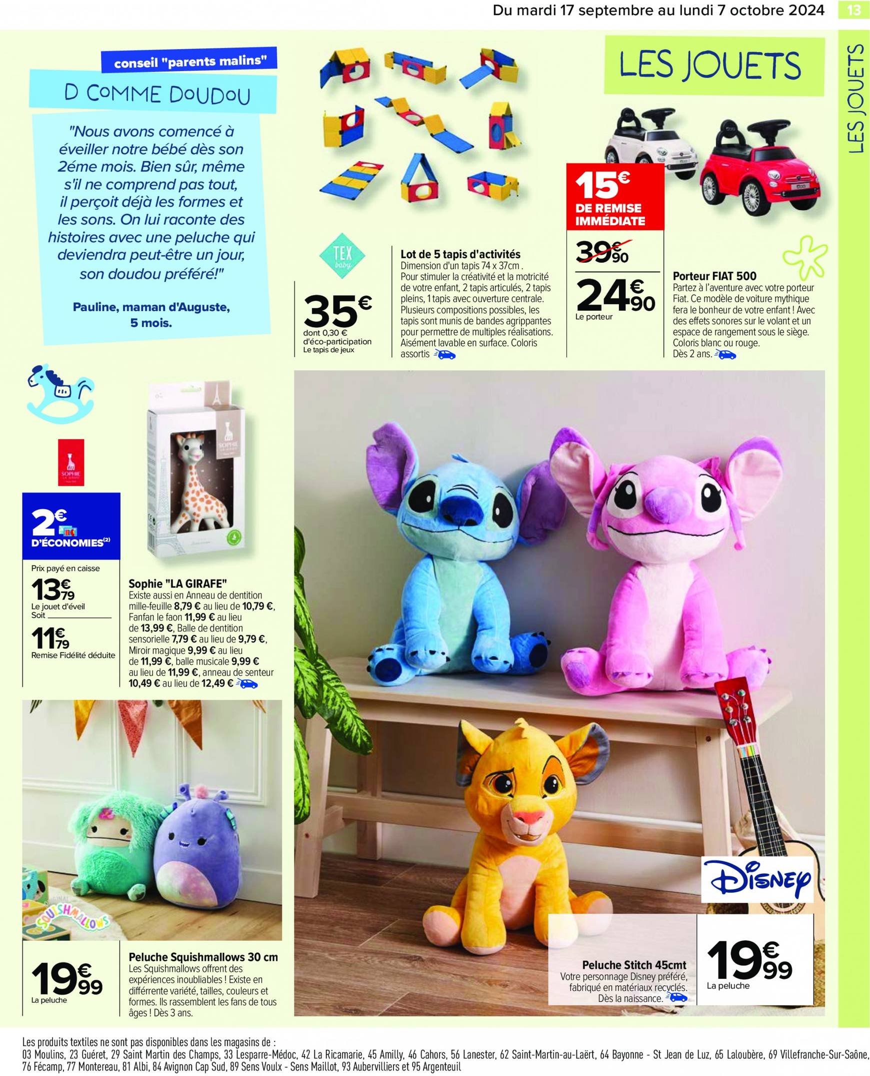 carrefour - Catalogue Carrefour valable dès 17.09. - 07.10. - page: 15