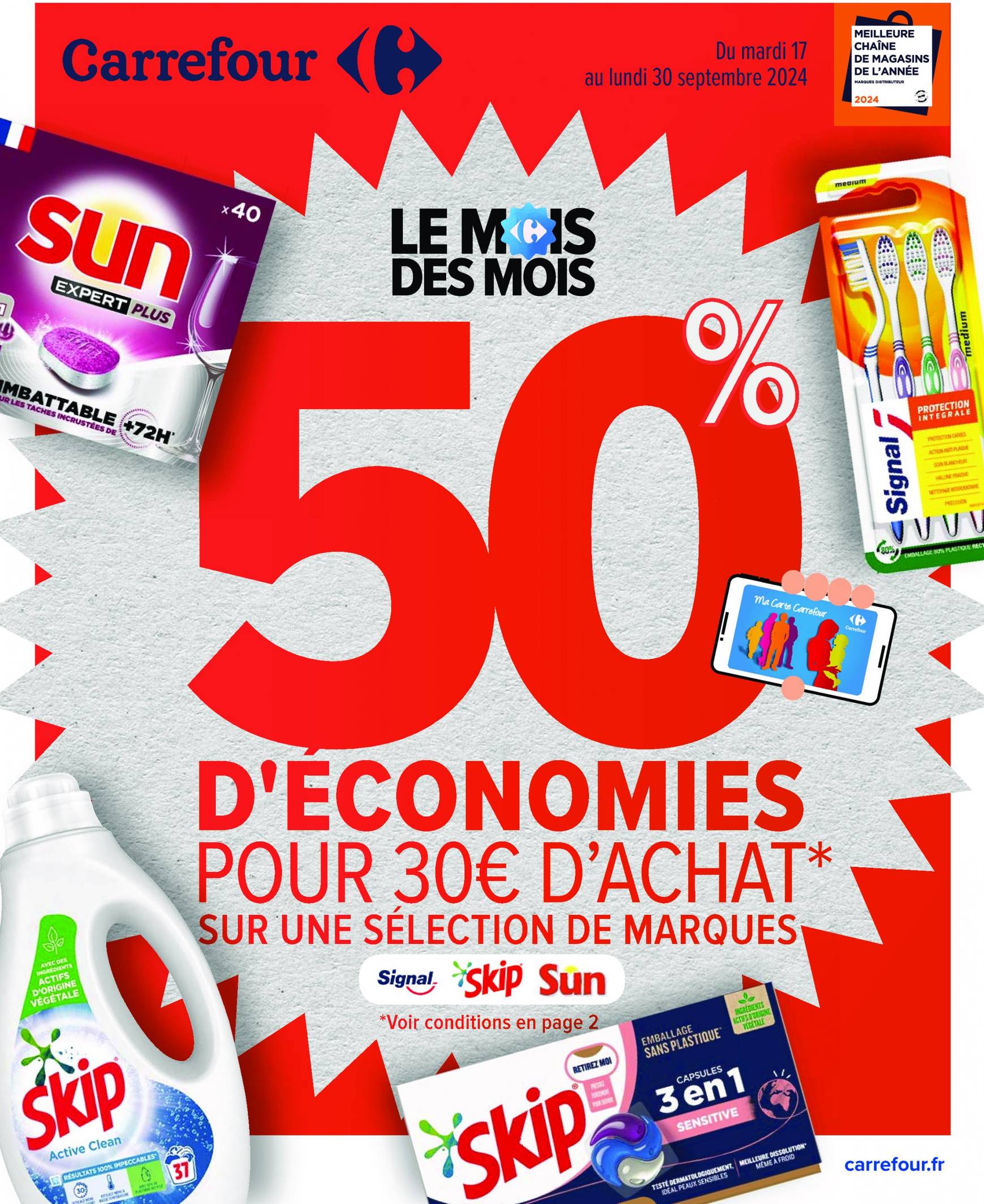 carrefour - Catalogue Carrefour valable dès 17.09. - 30.09.