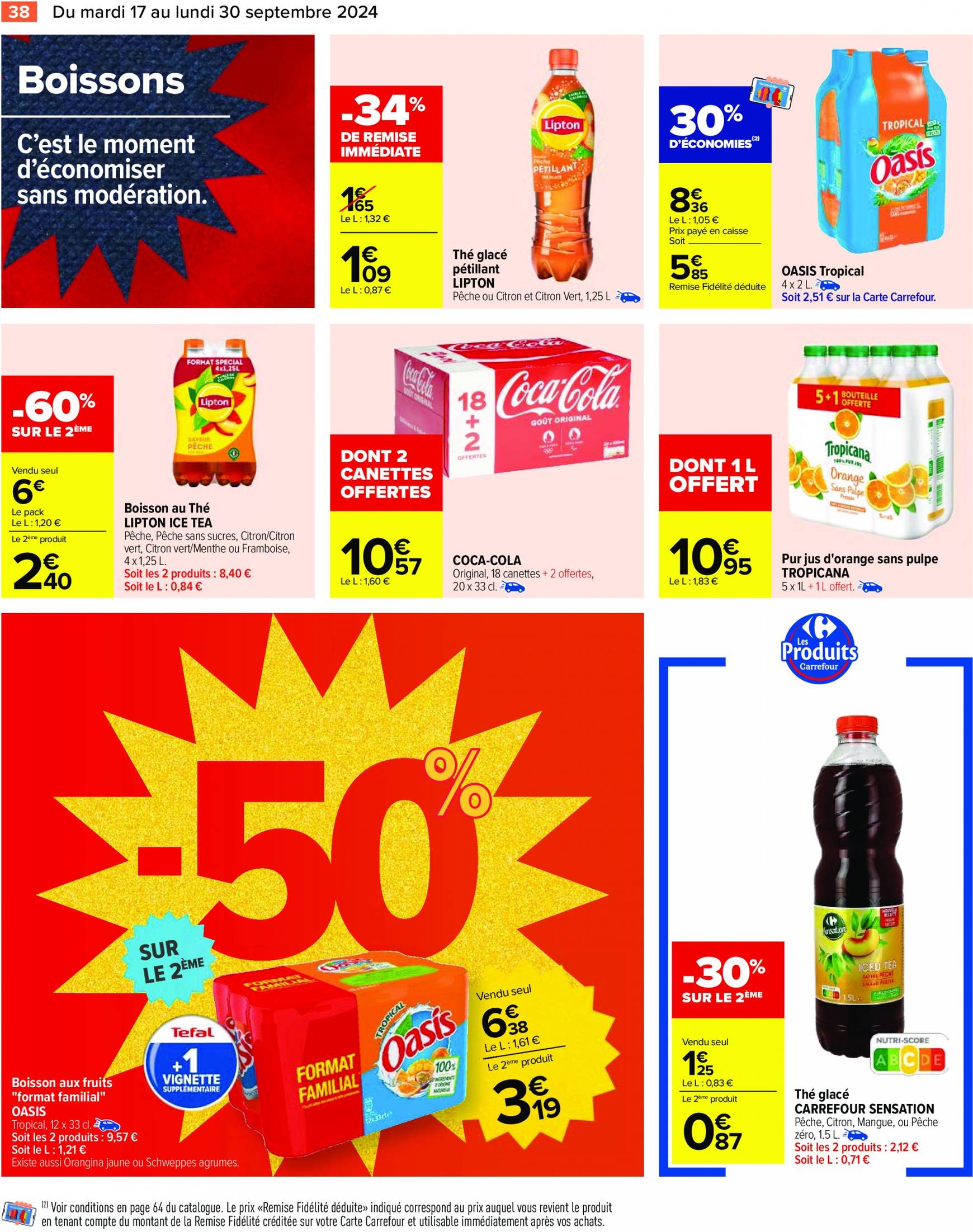 carrefour - Catalogue Carrefour valable dès 17.09. - 30.09. - page: 40