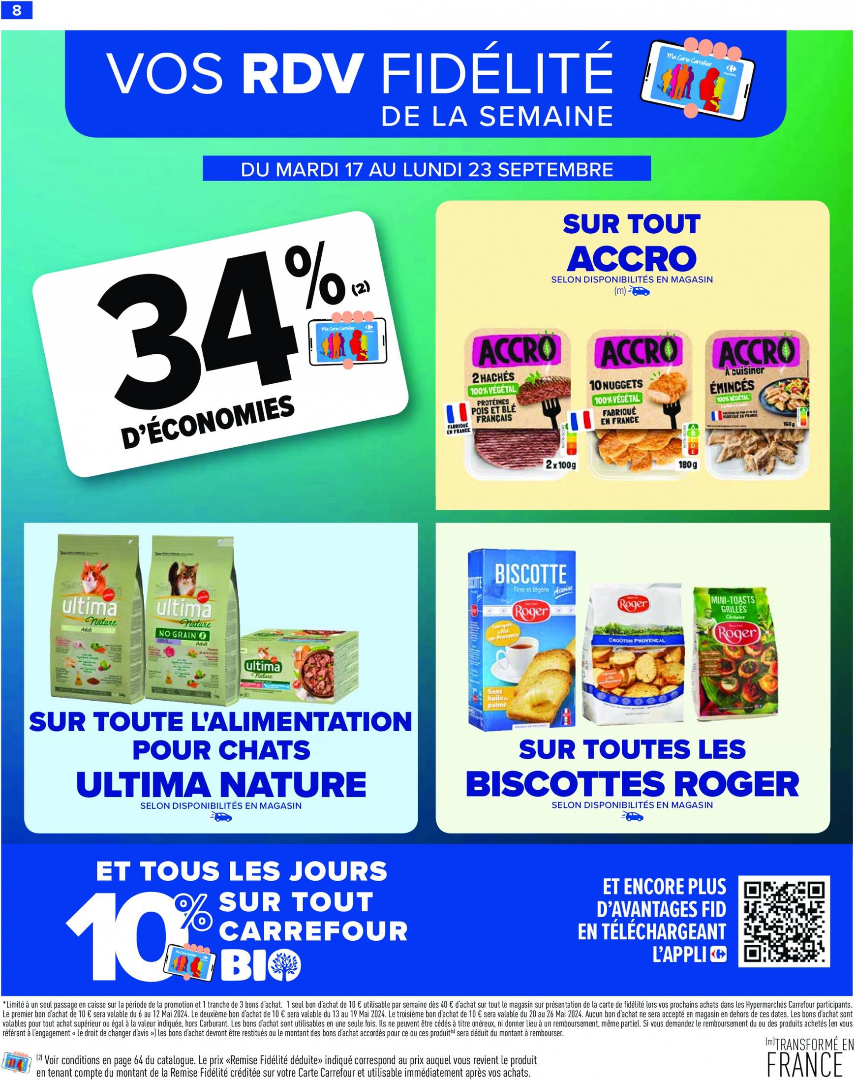 carrefour - Catalogue Carrefour valable dès 17.09. - 30.09. - page: 10