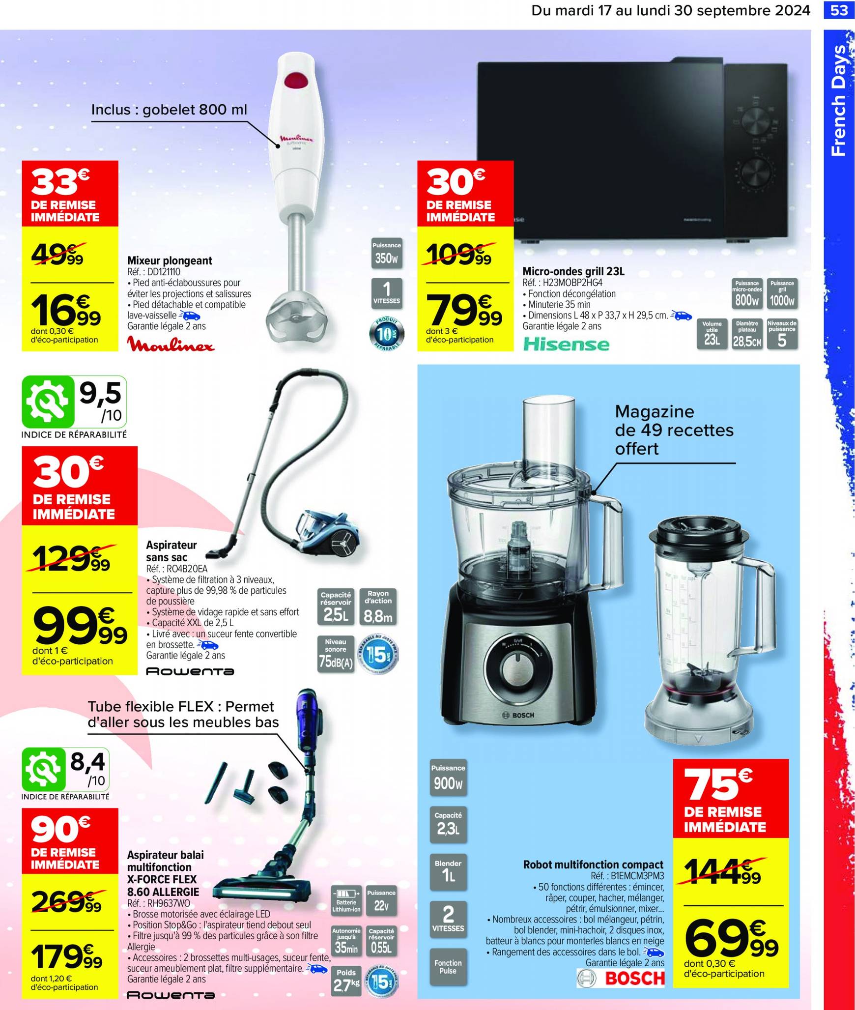 carrefour - Catalogue Carrefour valable dès 17.09. - 30.09. - page: 55