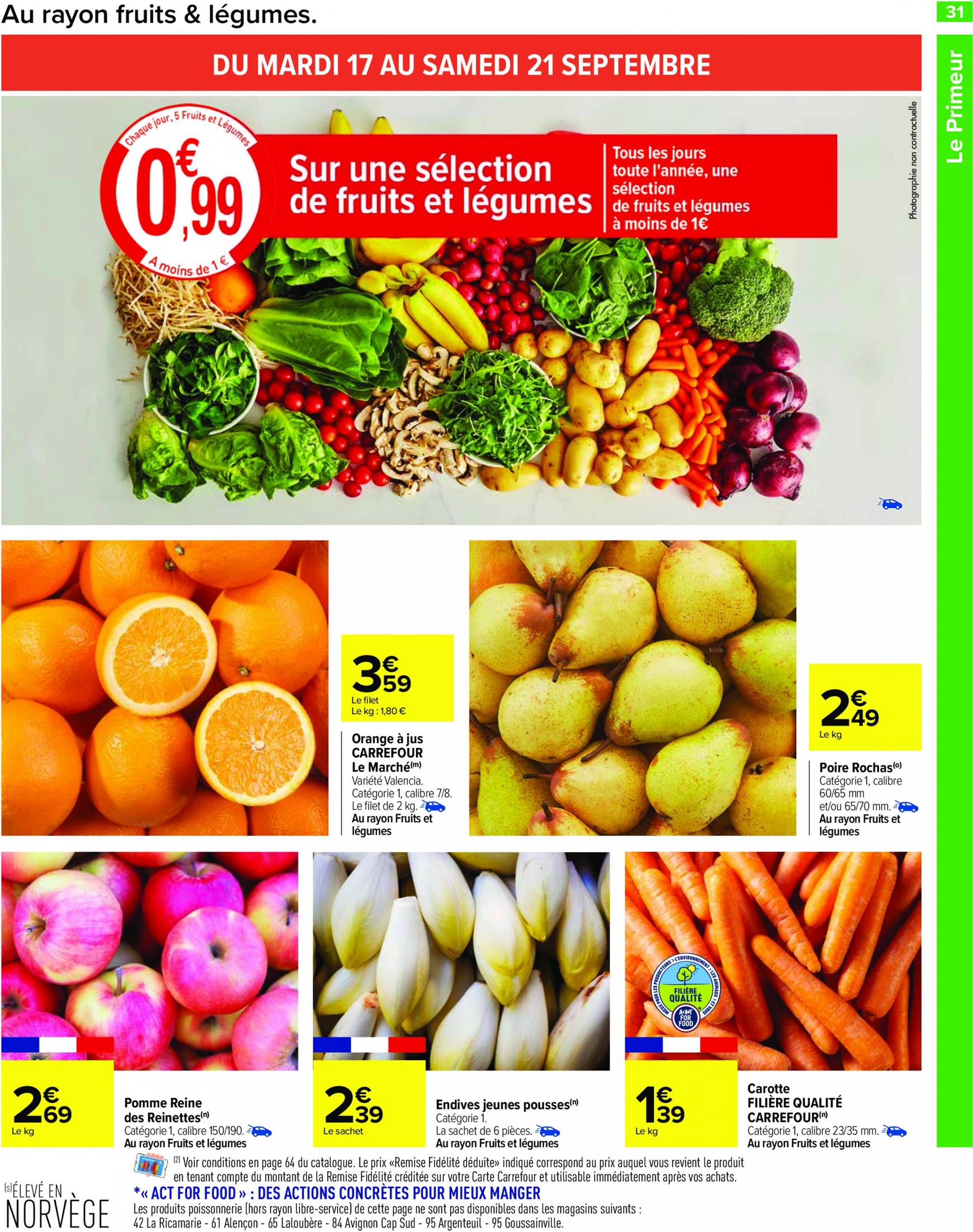 carrefour - Catalogue Carrefour valable dès 17.09. - 30.09. - page: 33