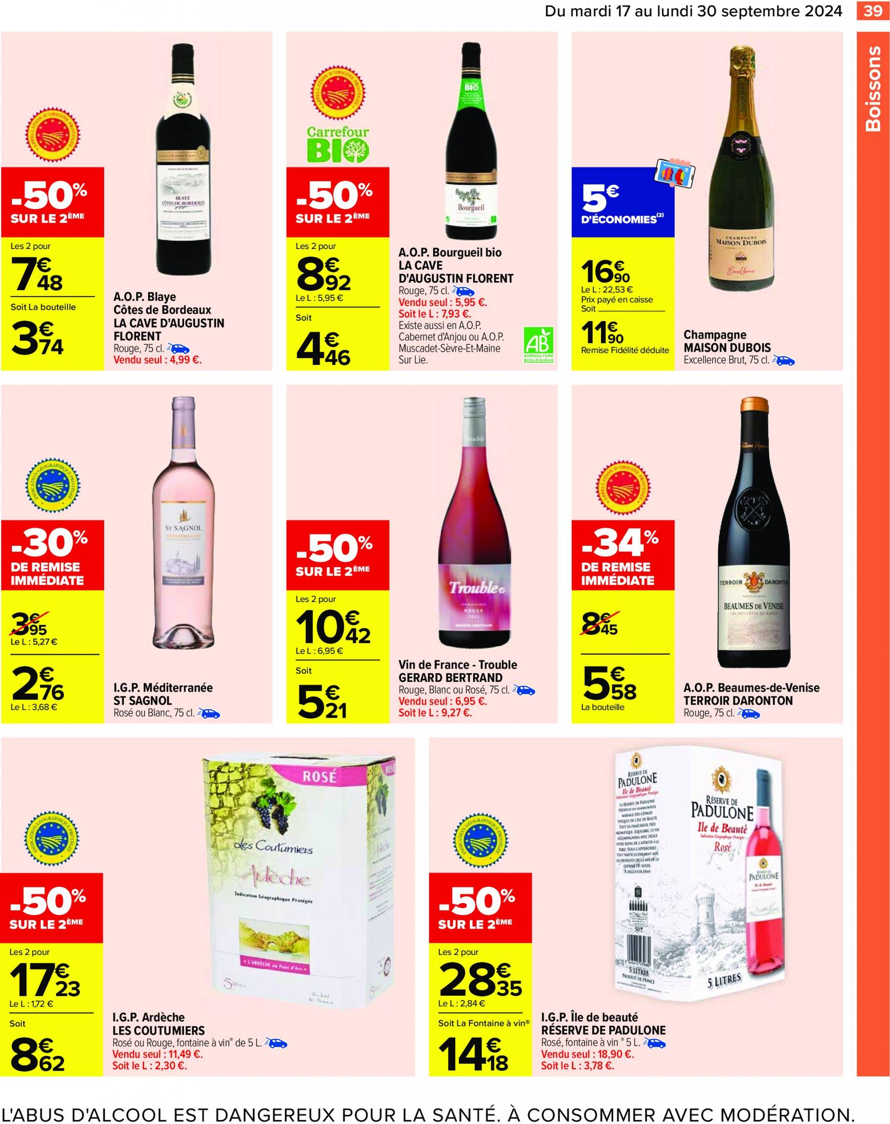 carrefour - Catalogue Carrefour valable dès 17.09. - 30.09. - page: 41