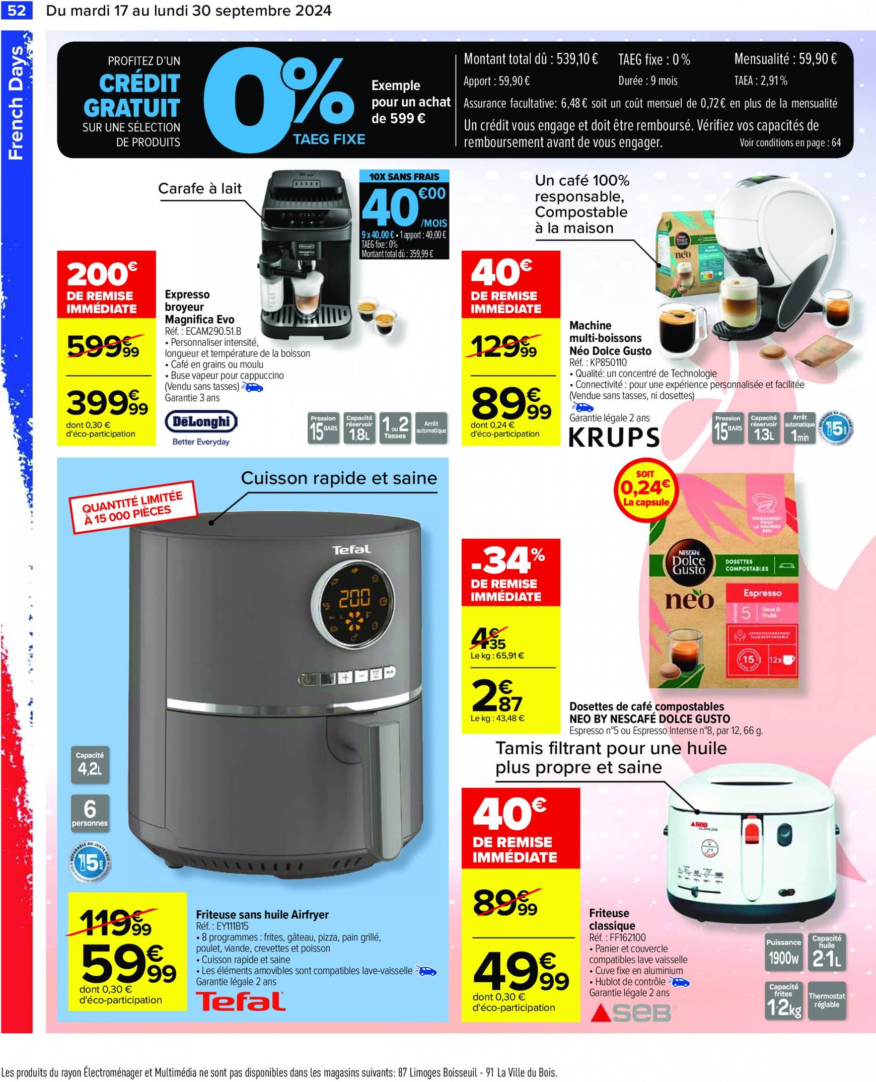 carrefour - Catalogue Carrefour valable dès 17.09. - 30.09. - page: 54