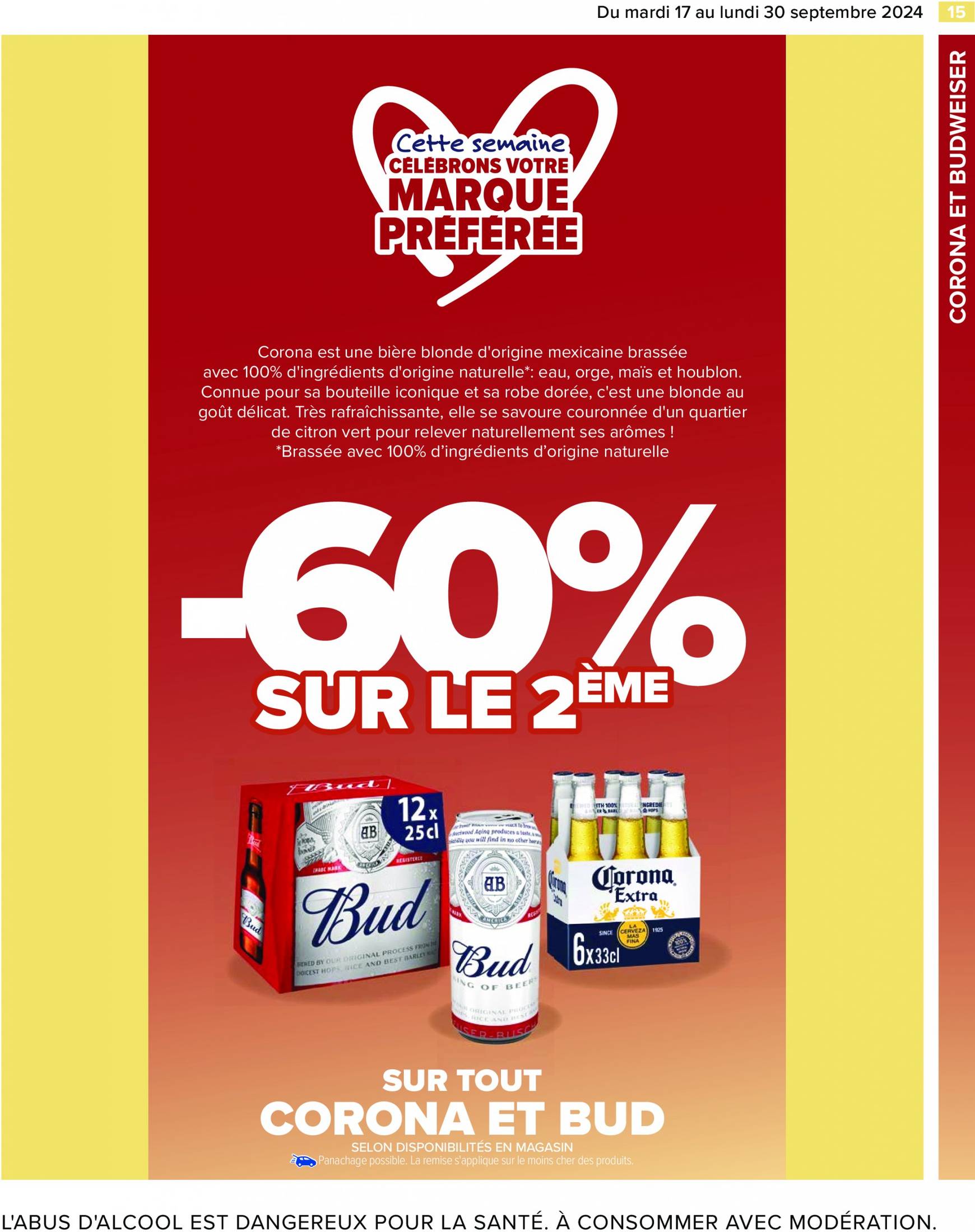 carrefour - Catalogue Carrefour valable dès 17.09. - 30.09. - page: 17