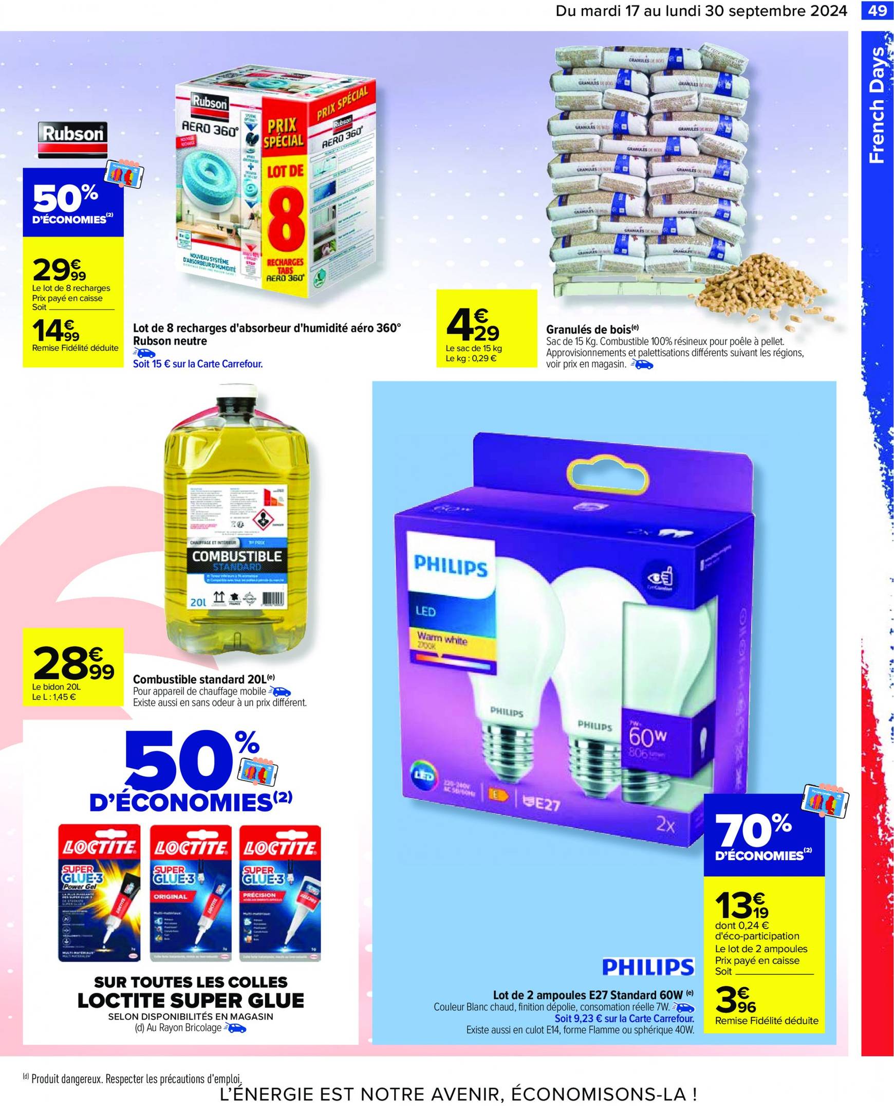 carrefour - Catalogue Carrefour valable dès 17.09. - 30.09. - page: 51