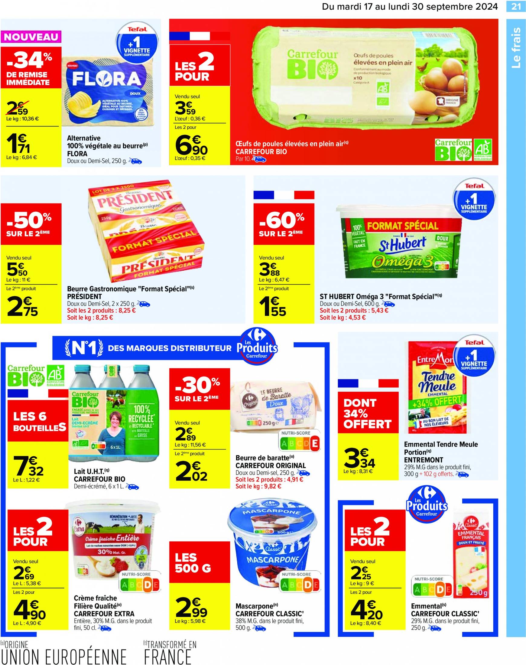 carrefour - Catalogue Carrefour valable dès 17.09. - 30.09. - page: 23