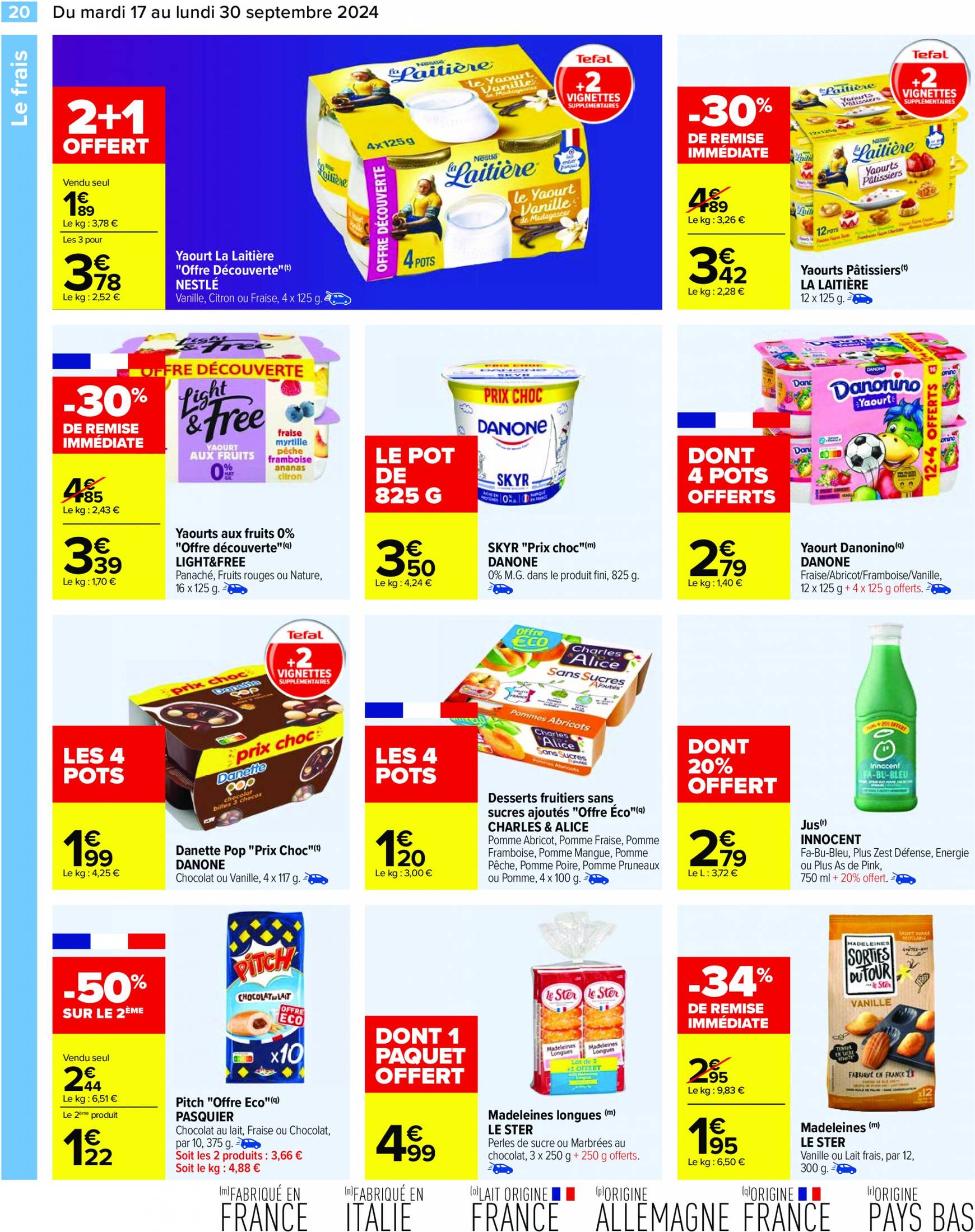 carrefour - Catalogue Carrefour valable dès 17.09. - 30.09. - page: 22