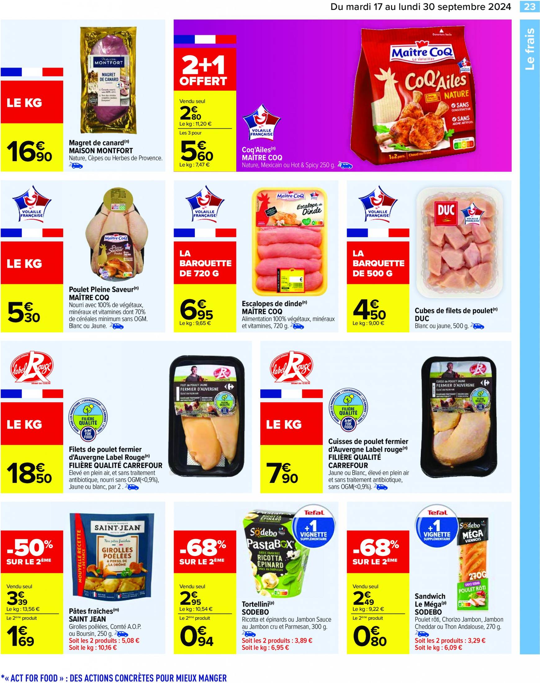 carrefour - Catalogue Carrefour valable dès 17.09. - 30.09. - page: 25