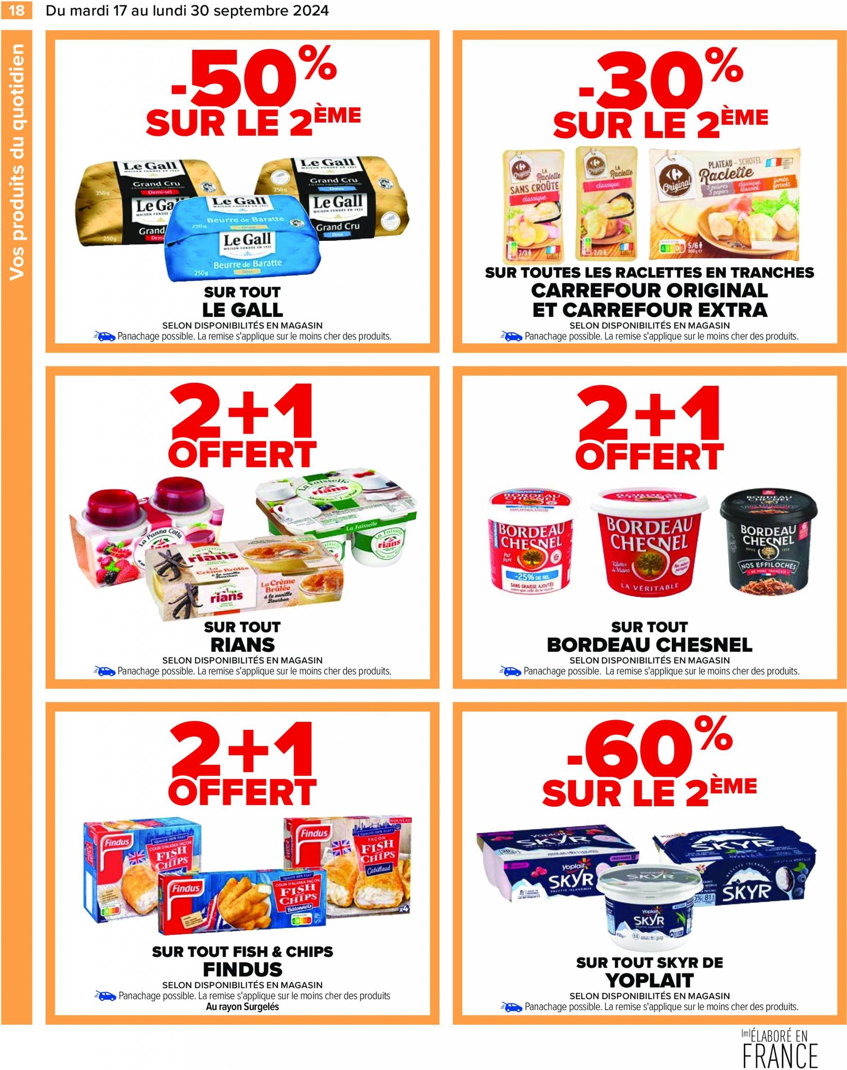 carrefour - Catalogue Carrefour valable dès 17.09. - 30.09. - page: 20